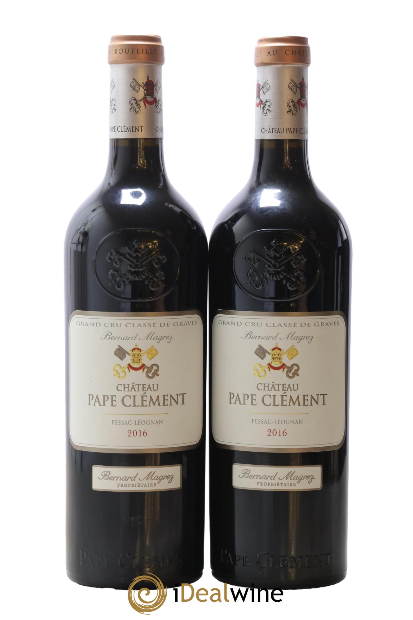 Château Pape Clément Cru Classé de Graves 2016 - Posten von 2 Flaschen - 0
