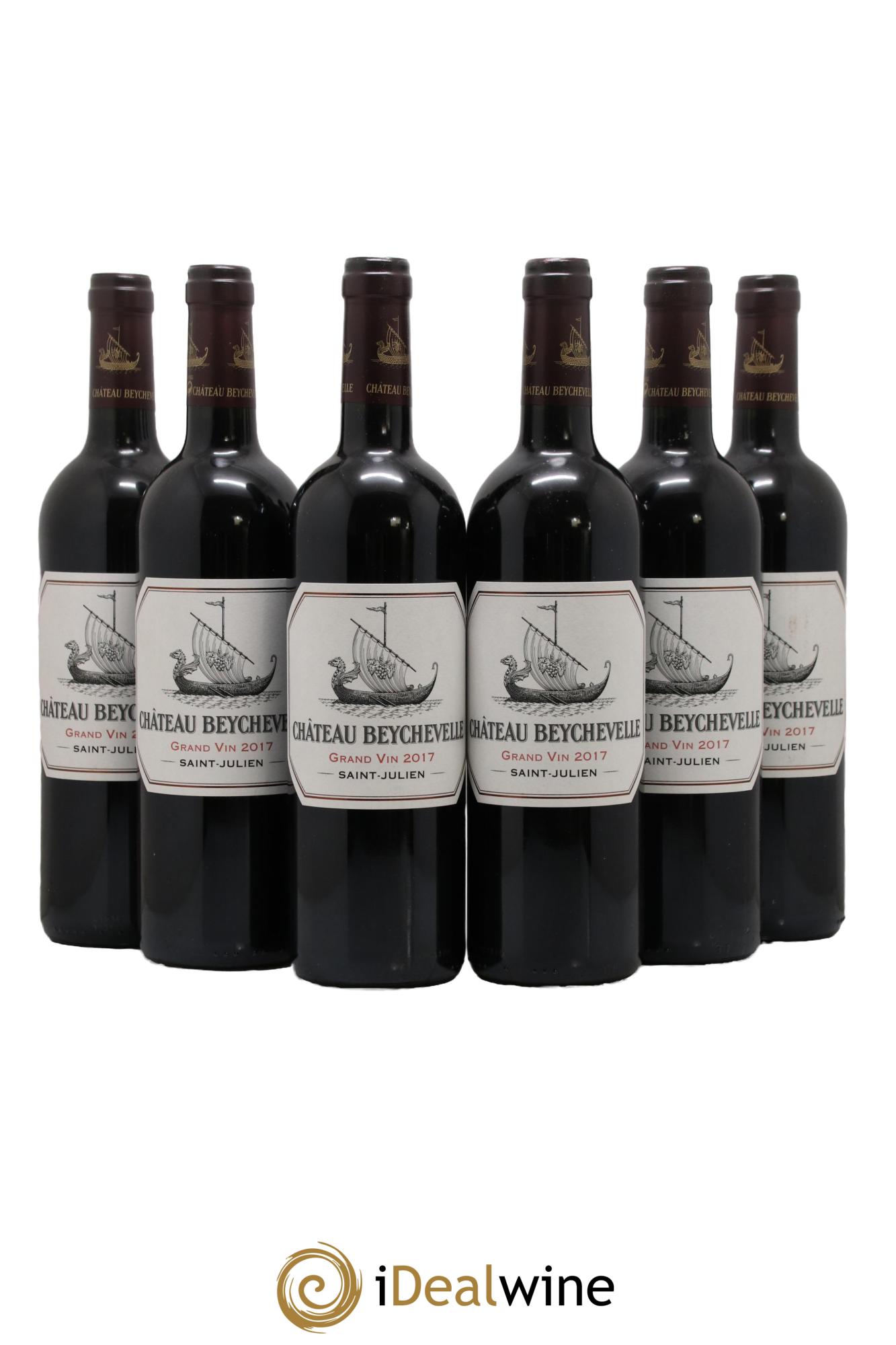 Château Beychevelle 4ème Grand Cru Classé 2017 - Lotto di 6 bottiglie - 0
