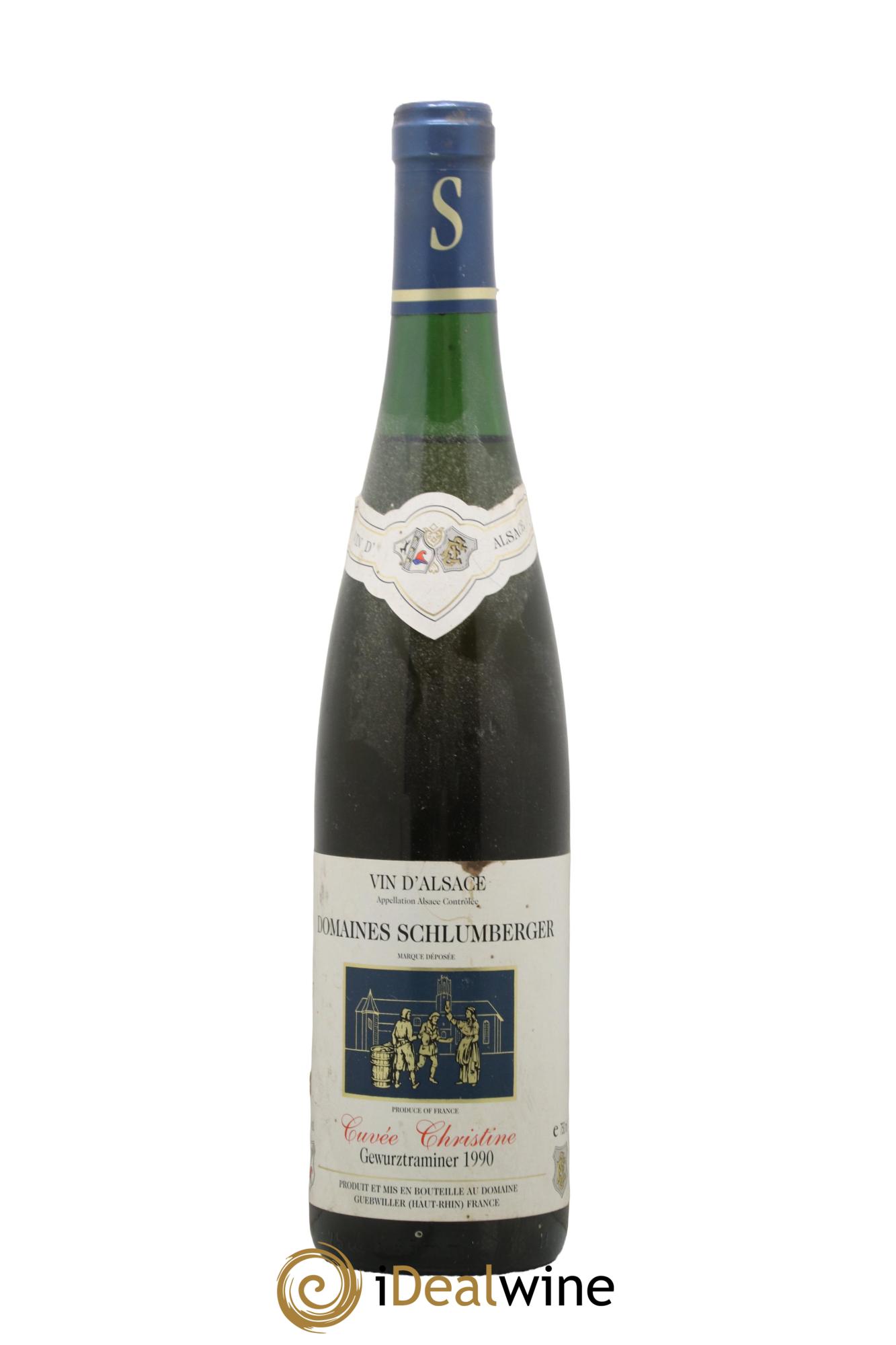 Gewurztraminer Vendanges Tardives Cuvée Christine Schlumberger 1990 - Lotto di 1 bottiglia - 0