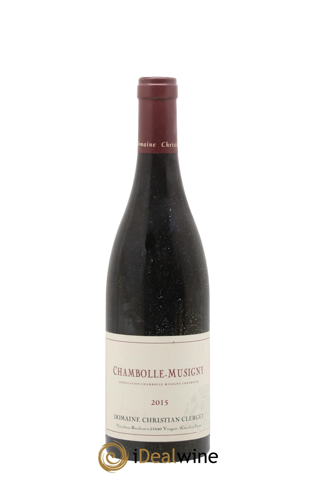 Chambolle-Musigny Christian Clerget 2015 - Lot de 1 bouteille - 0