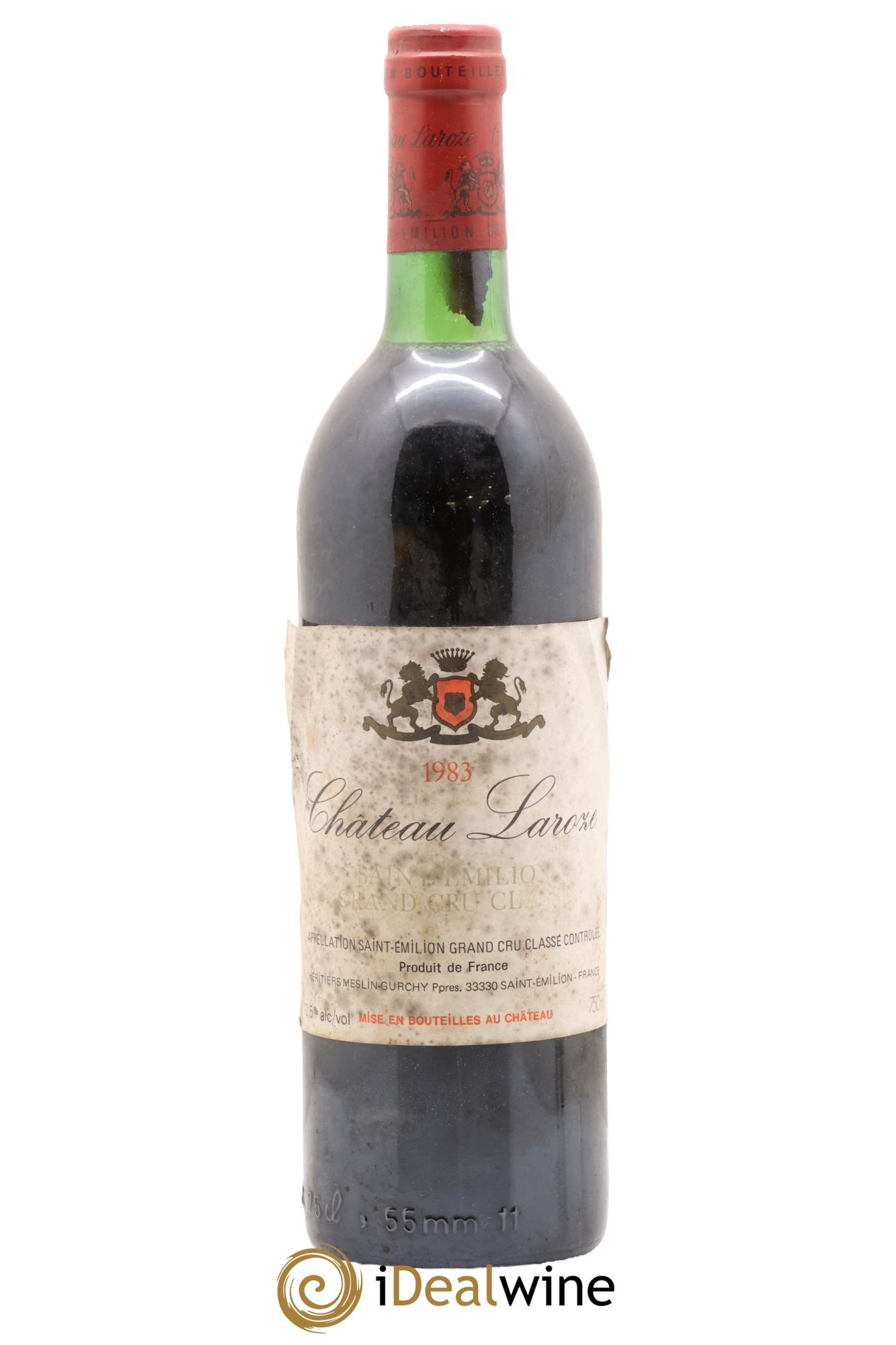 Château Laroze Grand Cru Classé 1983 - Lot de 1 bouteille - 0