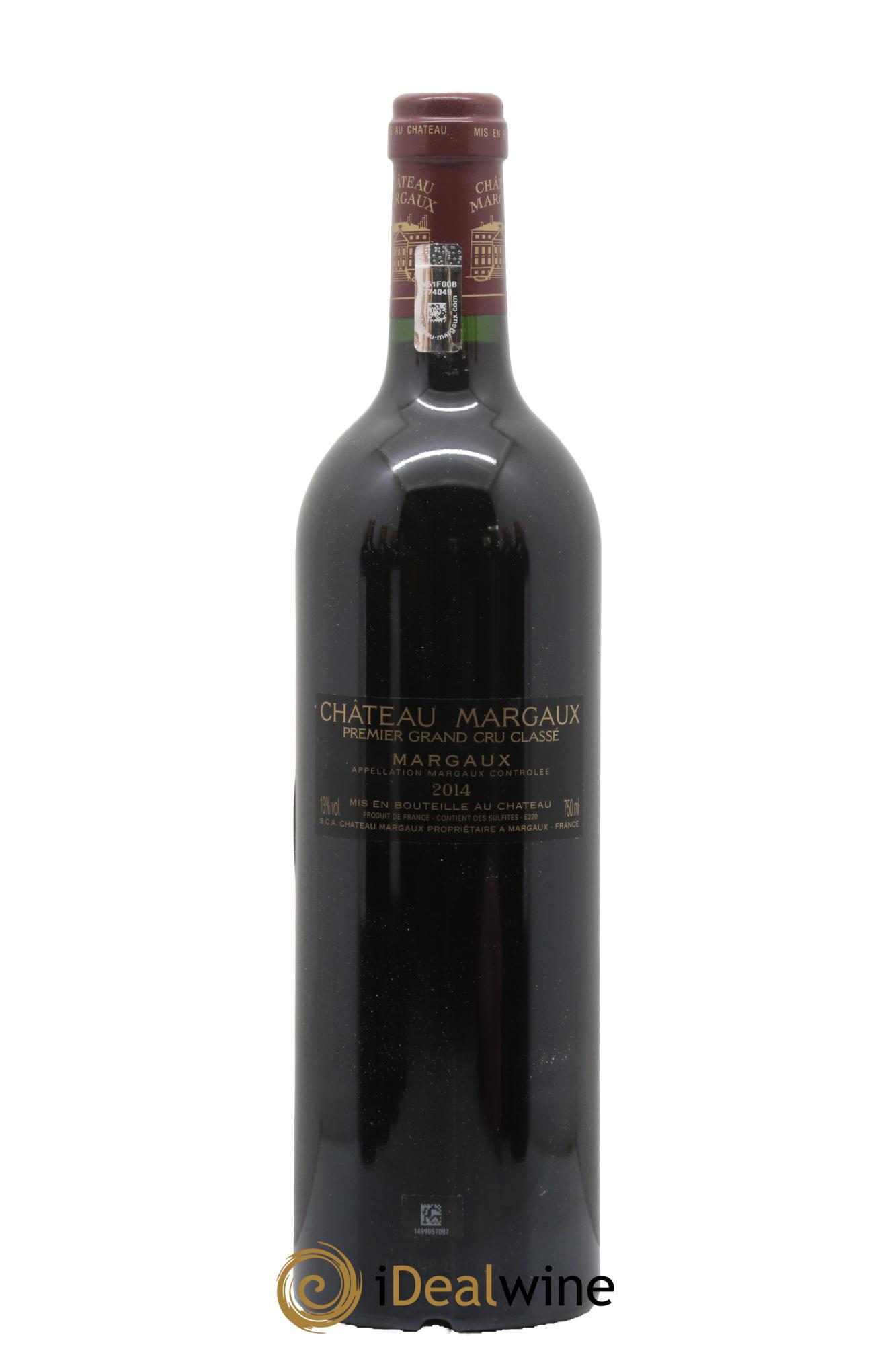 Château Margaux 1er Grand Cru Classé 2014 - Lot of 1 bottle - 1
