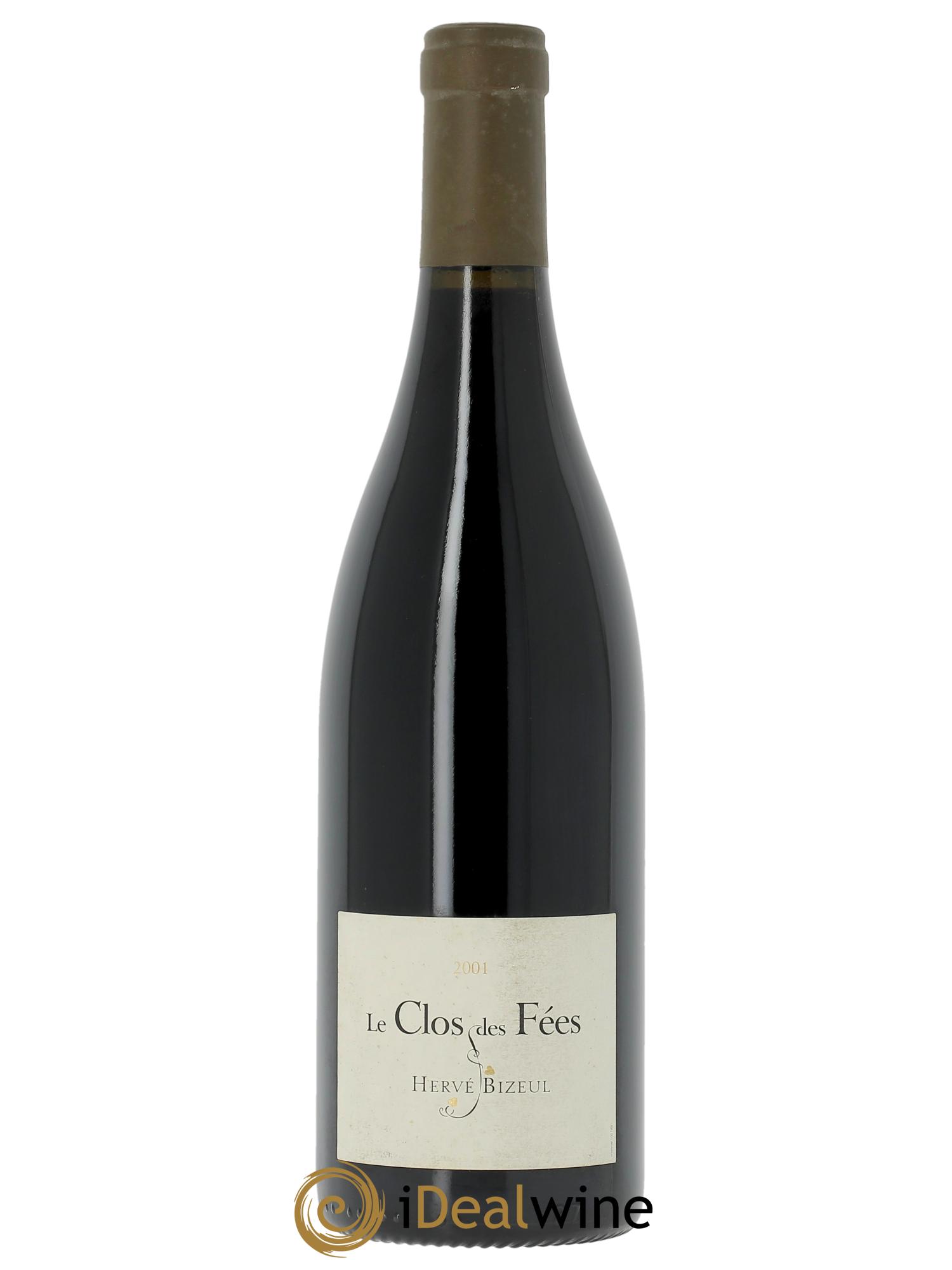 Côtes du Roussillon Villages Clos des Fées Hervé Bizeul 2001 - Lot de 1 bouteille - 0