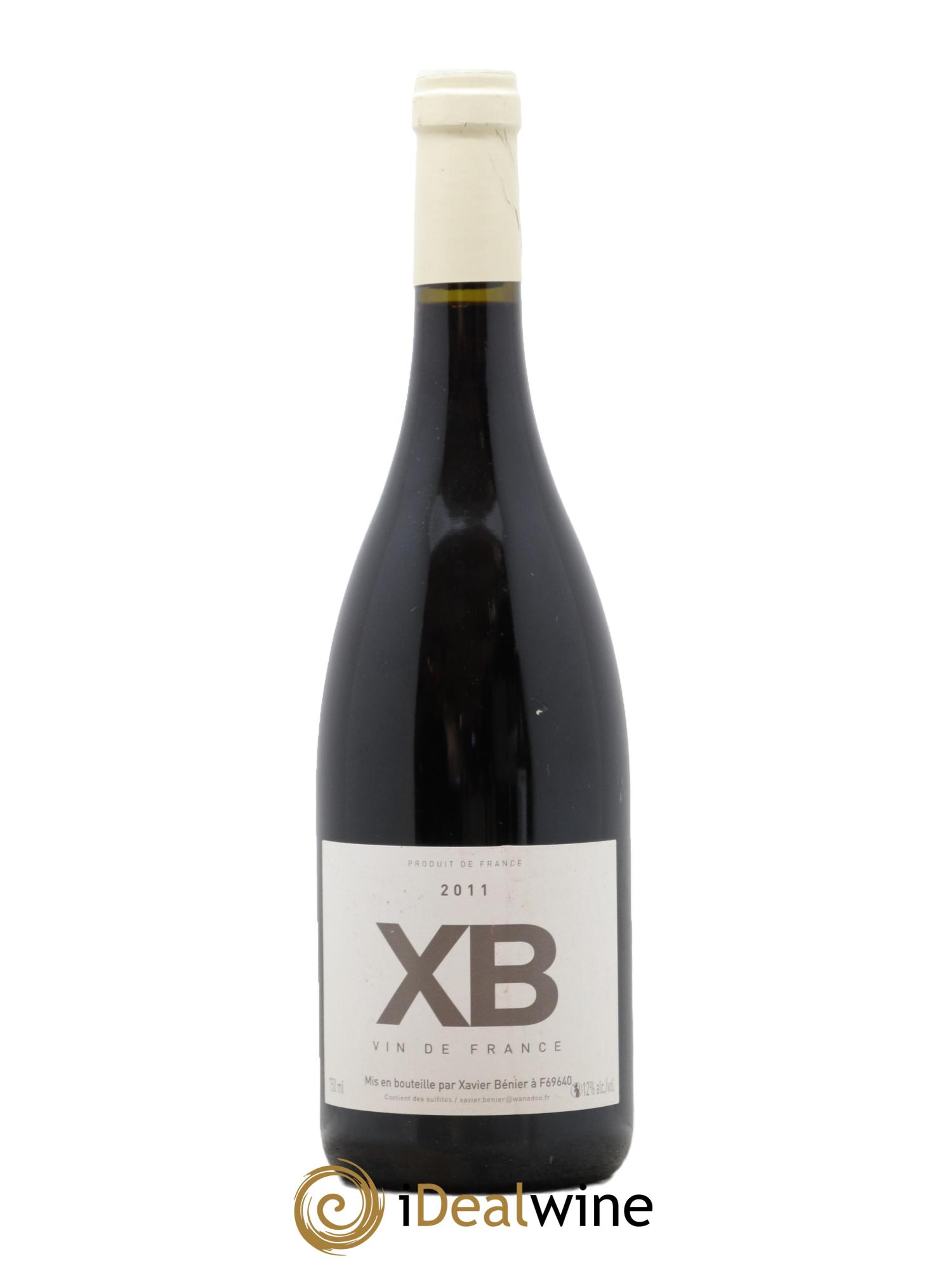 Vin de France XB Xavier Benier 2011 - Lot de 1 bouteille - 0