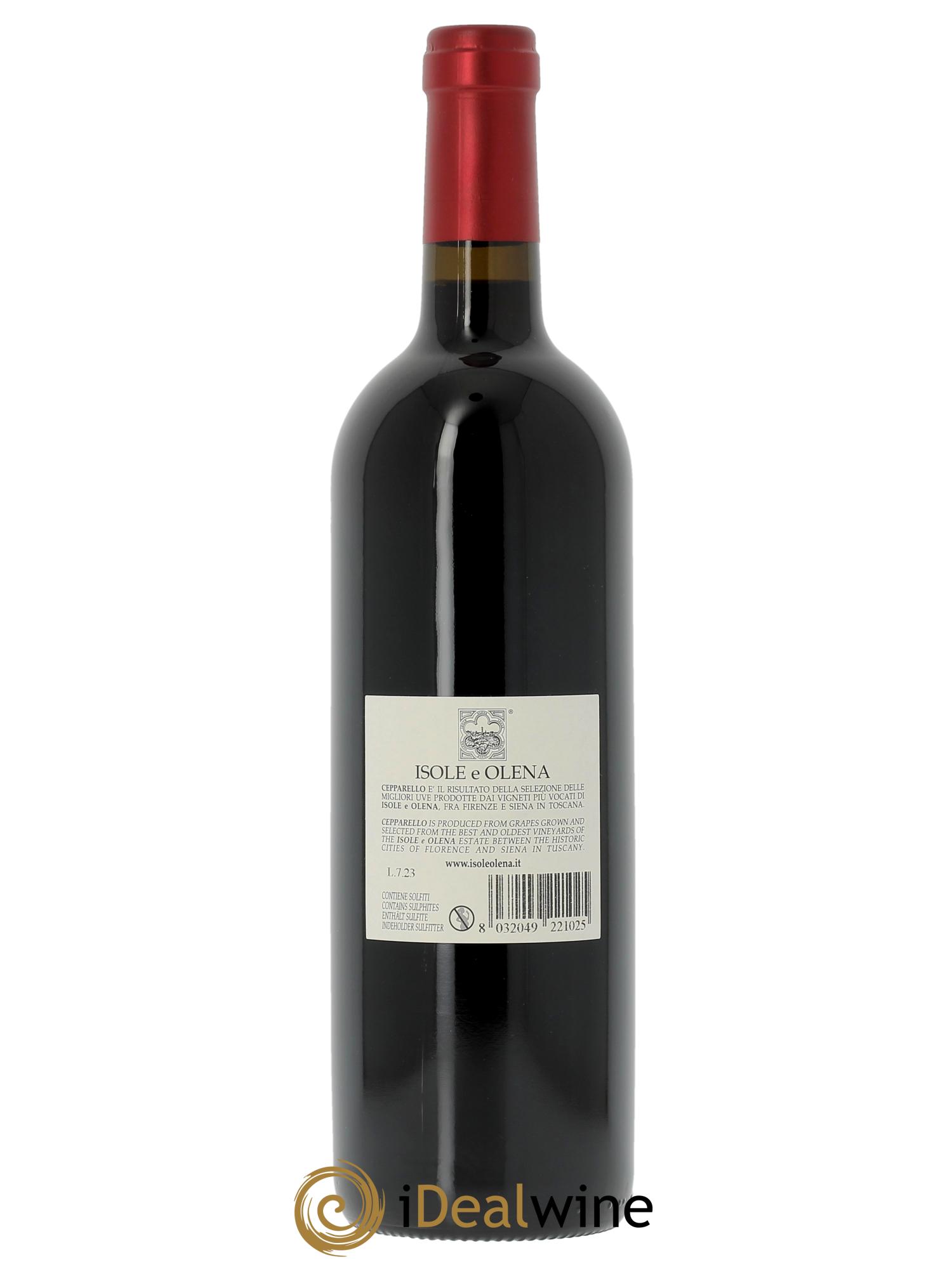 Toscana IGT Cepparello Isole e olena 2021 - Posten von 1 Flasche - 1