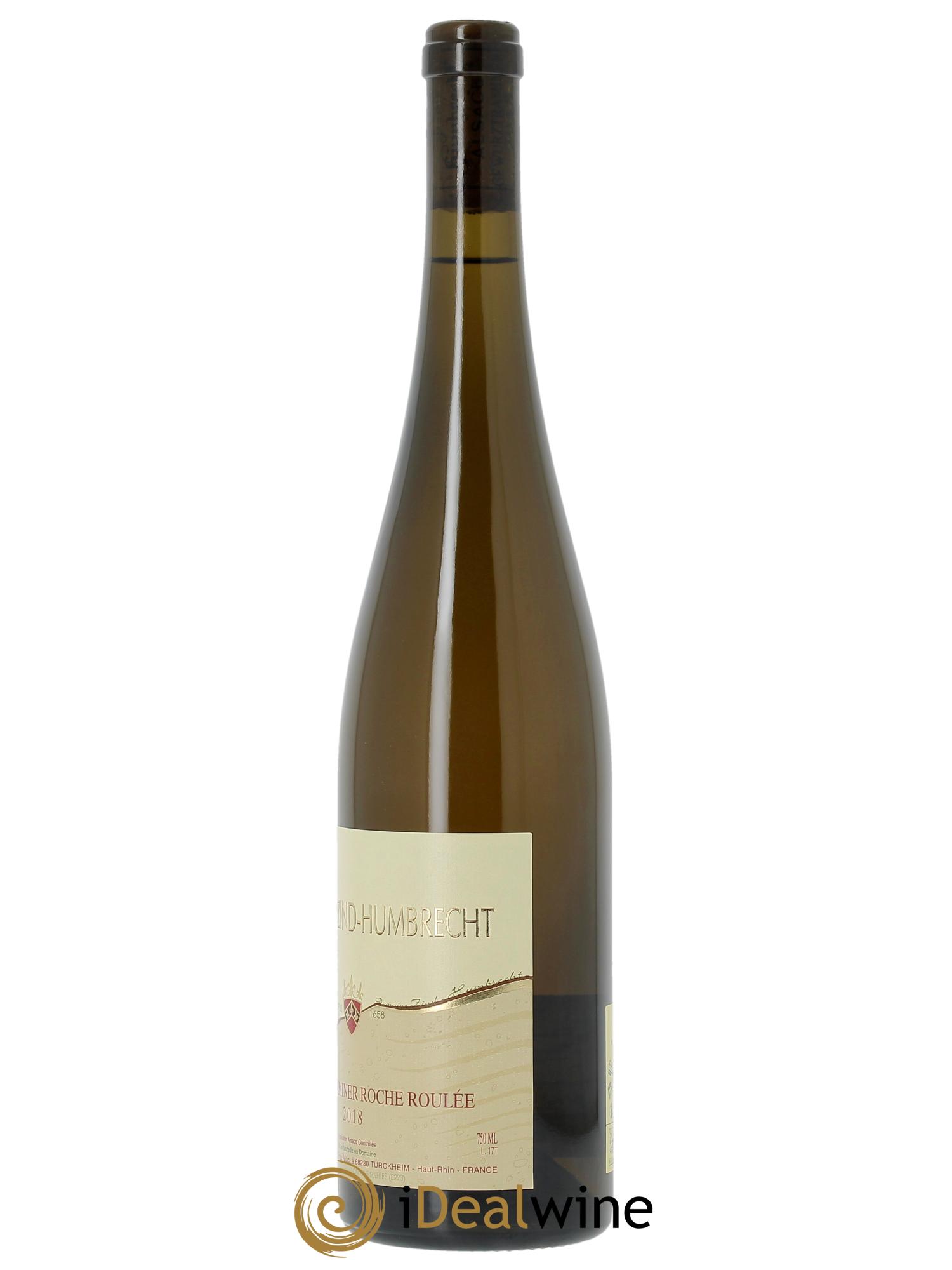 Alsace Gewurztraminer Roche Roulée Zind-Humbrecht (Domaine) 2018 - Lot de 1 bouteille - 1