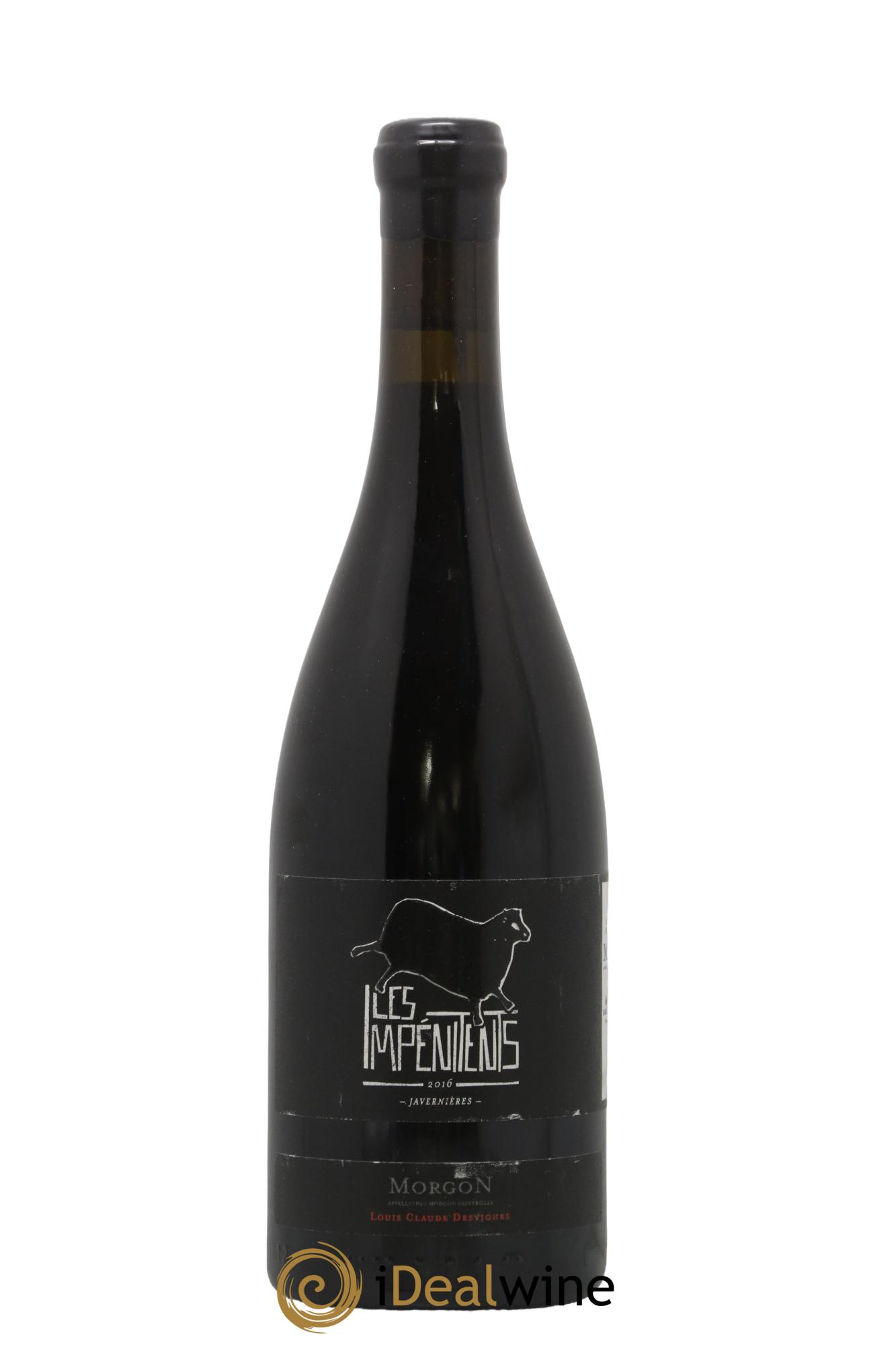 Morgon Javernières Les Impénitents Louis-Claude Desvignes 2016 - Lot of 1 bottle - 0