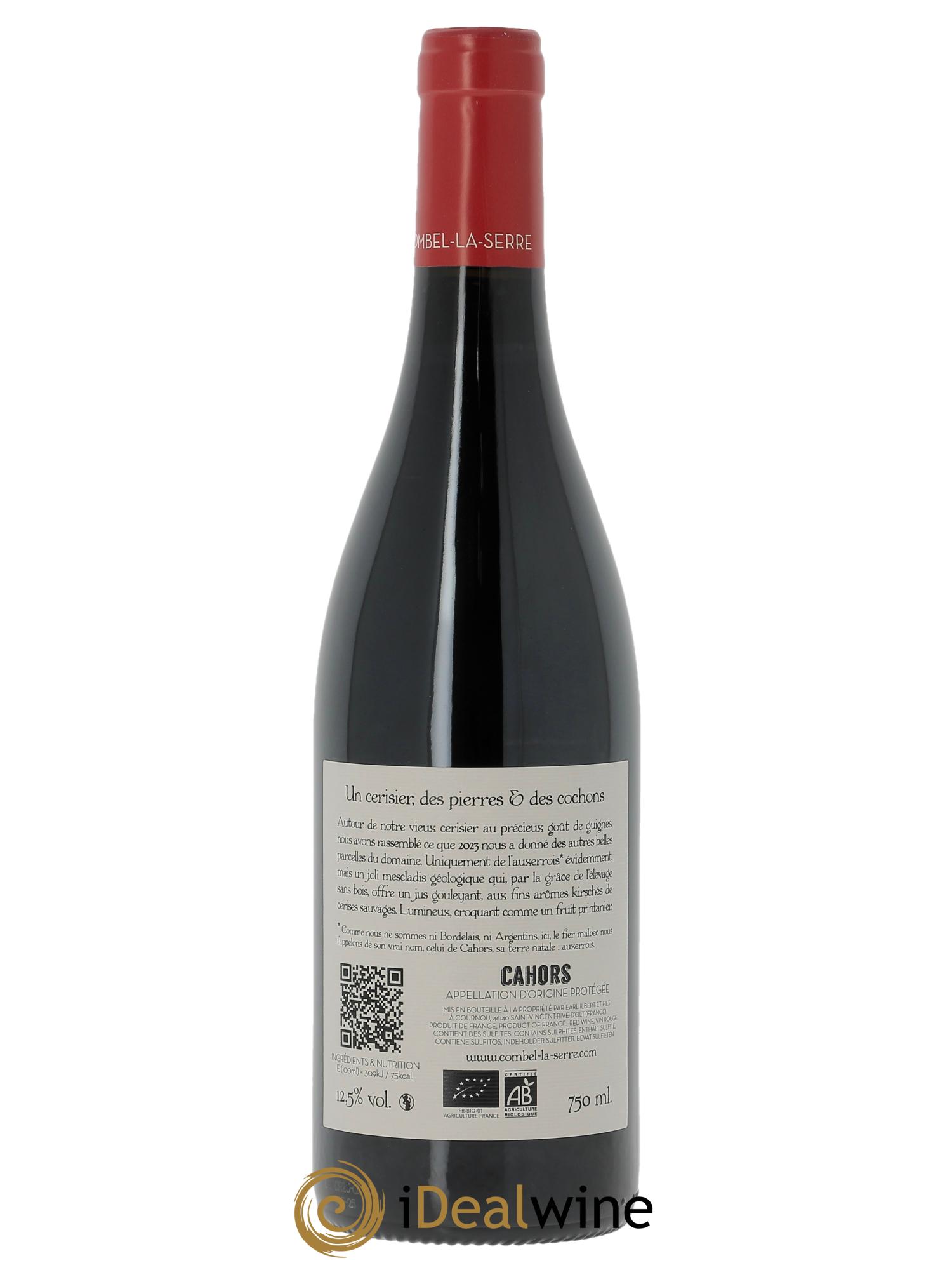 Cahors Un Cerisier, des Pierres et des Cochons Château Combel La Serre  2023 - Lote de 1 botella - 1