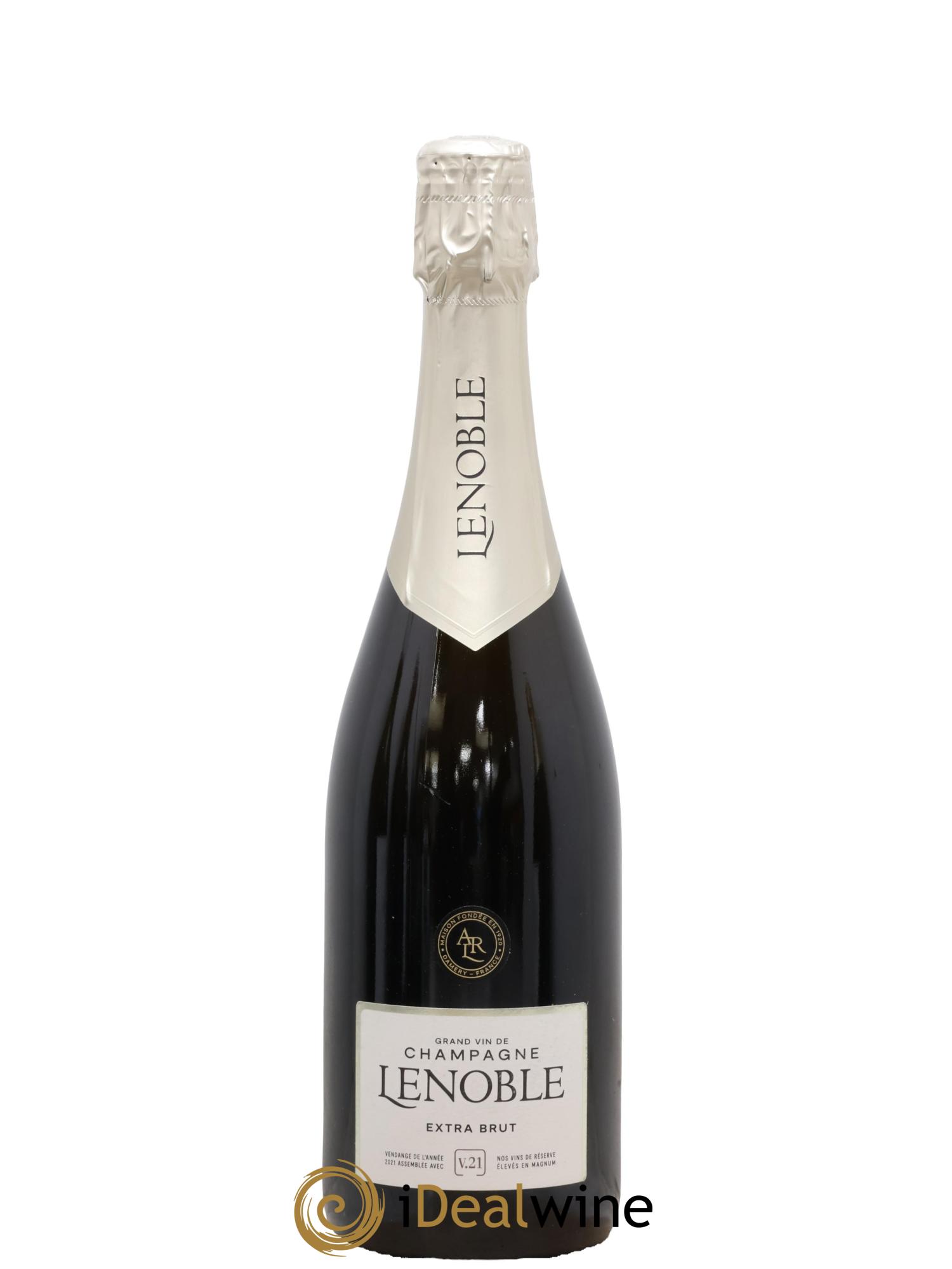 Champagne Extra-Brut AR Lenoble - Lot de 1 bouteille - 0