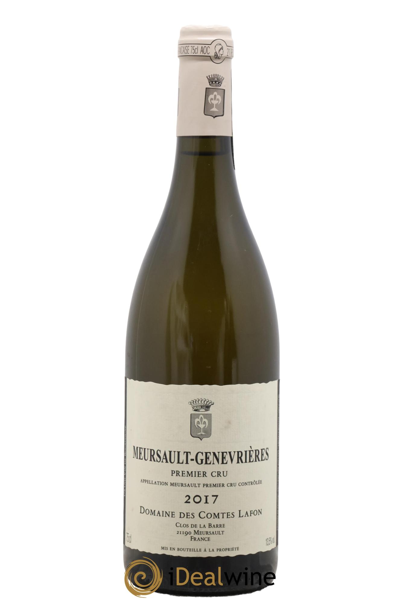 Meursault 1er Cru Genevrières Comtes Lafon (Domaine des) 2017 - Posten von 1 Flasche - 0