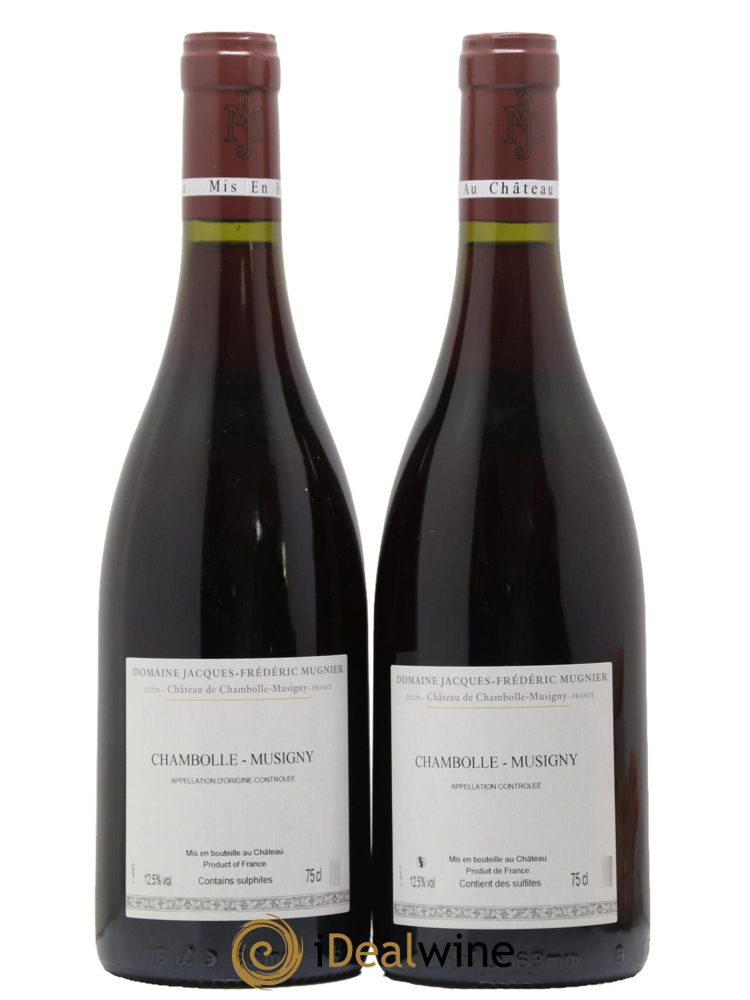 Chambolle-Musigny Jacques-Frédéric Mugnier 2017 - Lotto di 2 bottiglie - 1