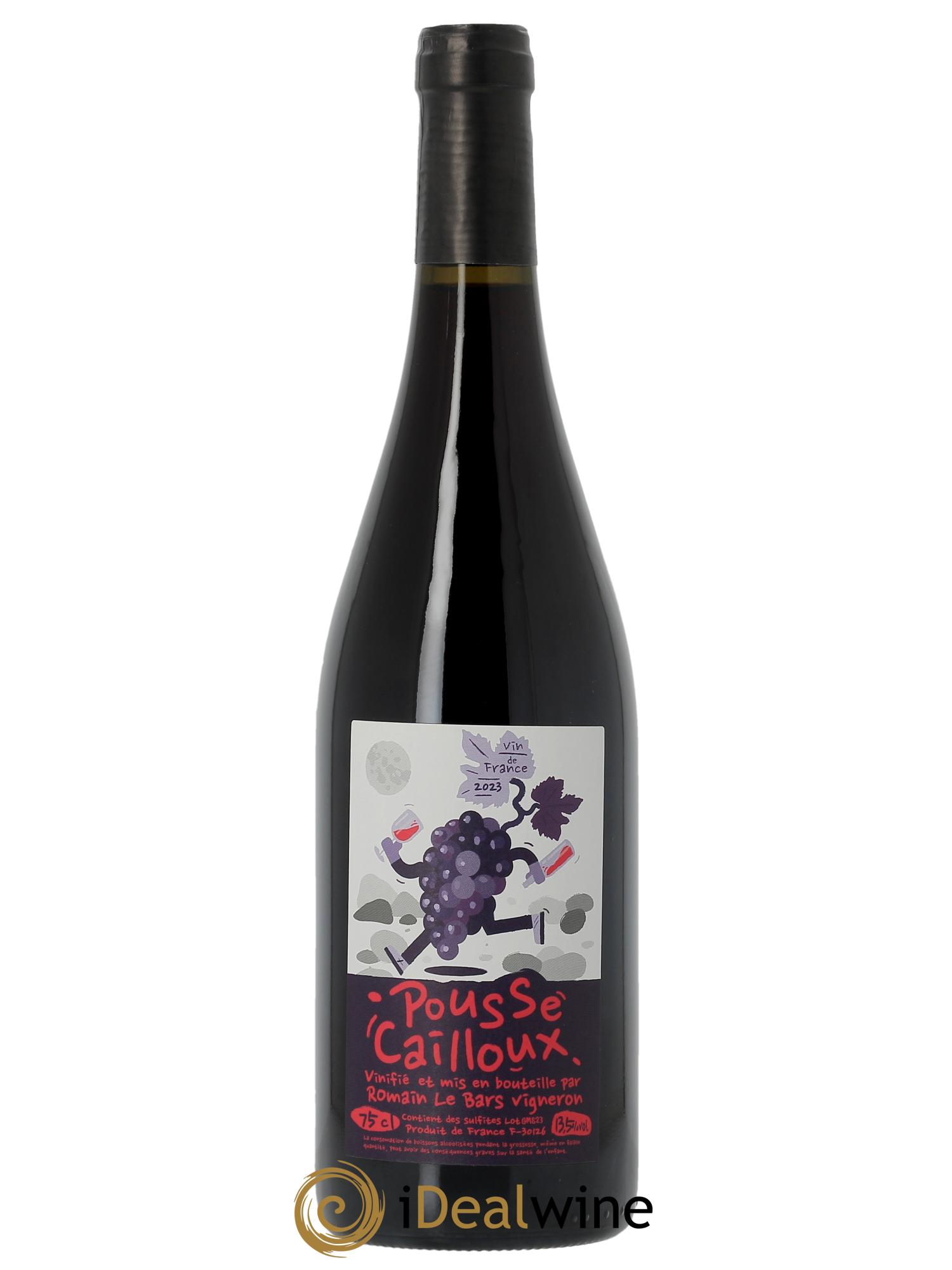 Vin de France Pousse Cailloux Romain Le Bars 2023 - Lot of 1 bottle - 0
