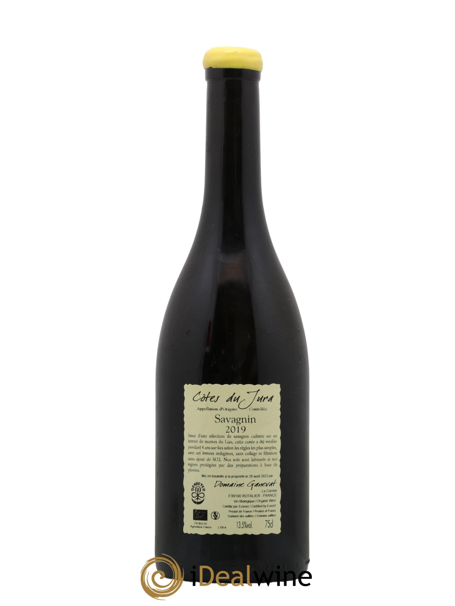 Côtes du Jura Sous la Roche Jean-François Ganevat (Domaine) 2019 - Lot de 1 bouteille - 1