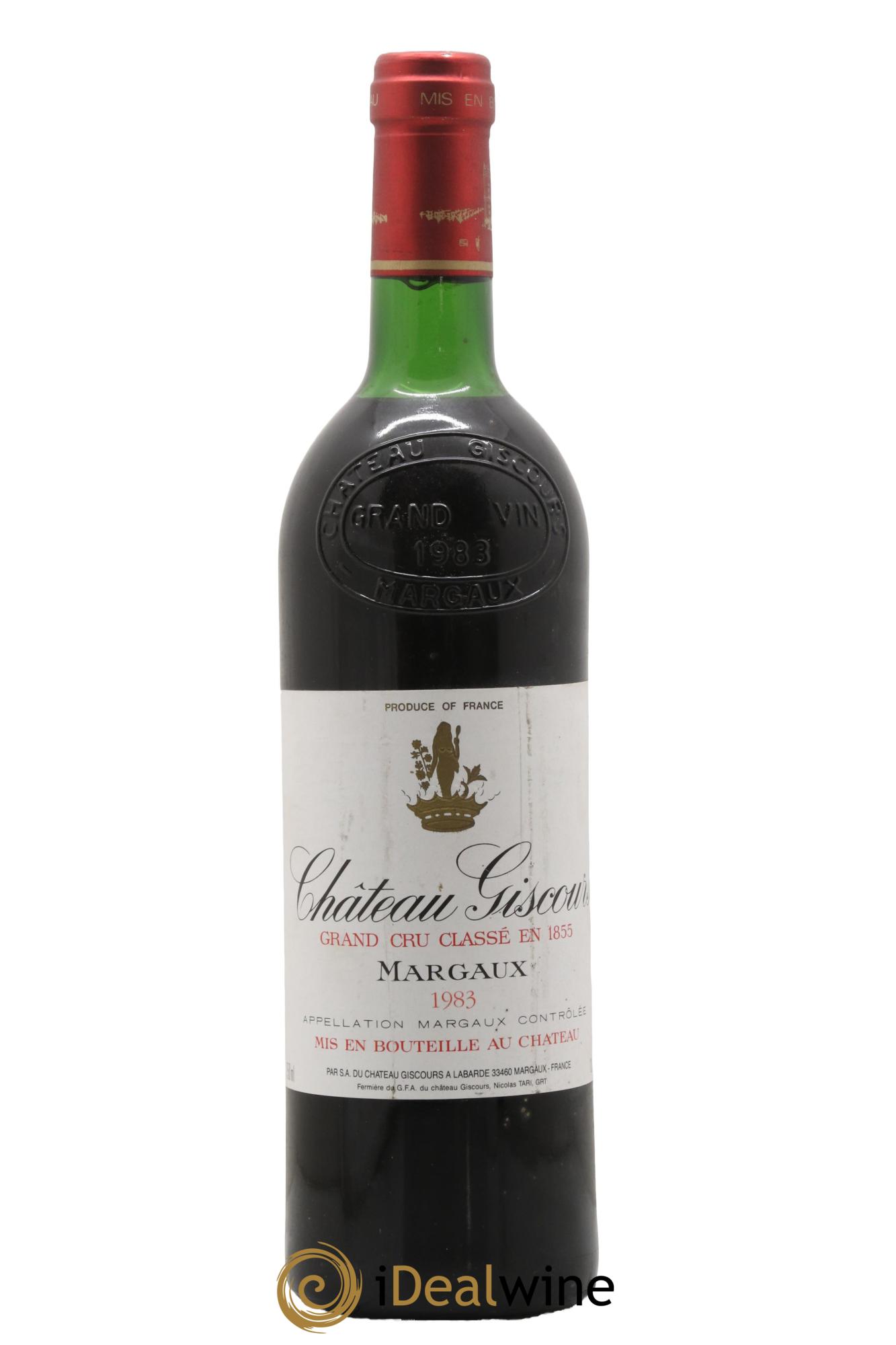 Château Giscours 3ème Grand Cru Classé 1983 - Lotto di 1 bottiglia - 0