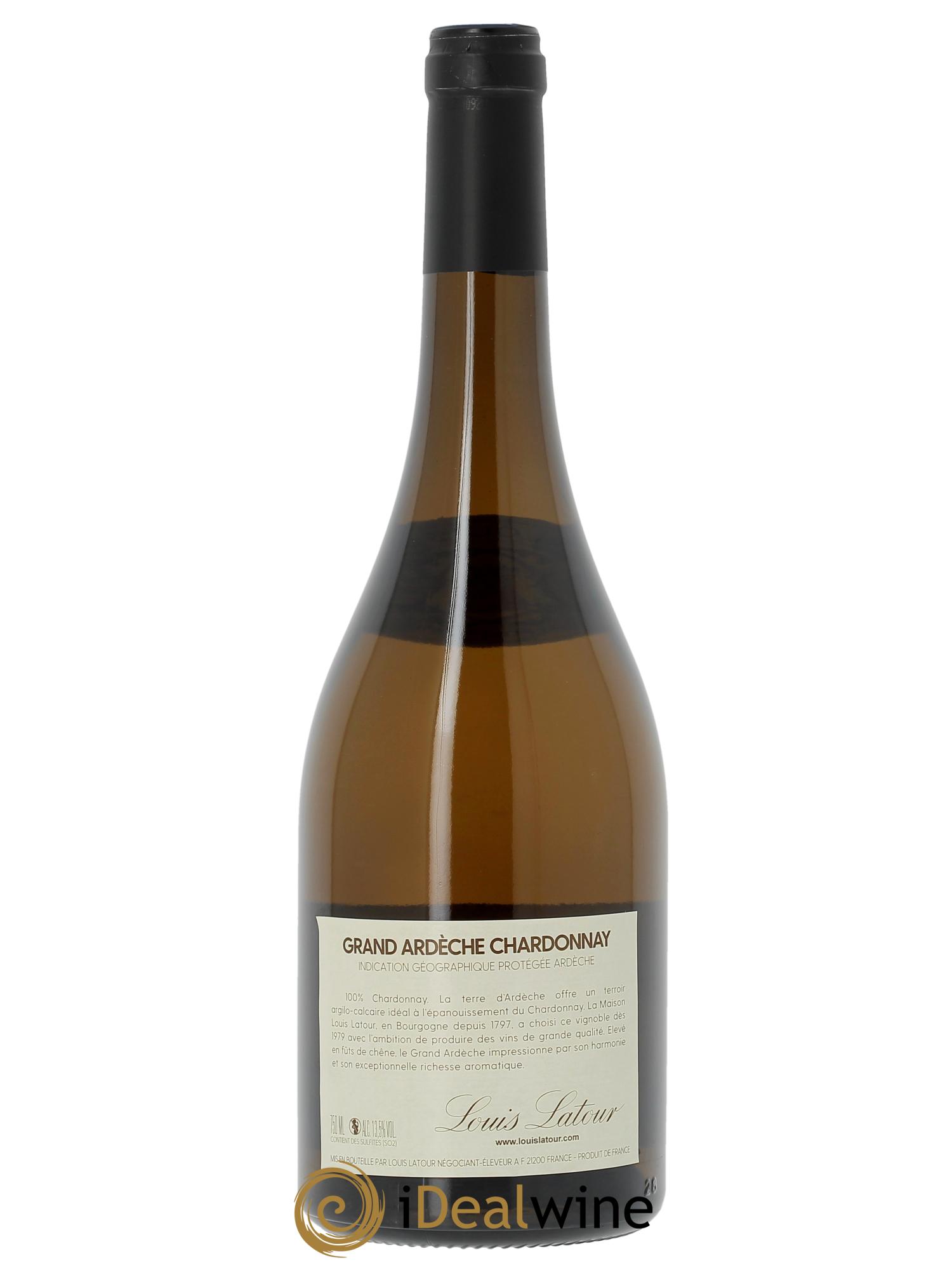 IGP Ardèche Grand Ardèche Chardonnay Louis Latour 2023 - Lot de 1 bouteille - 1
