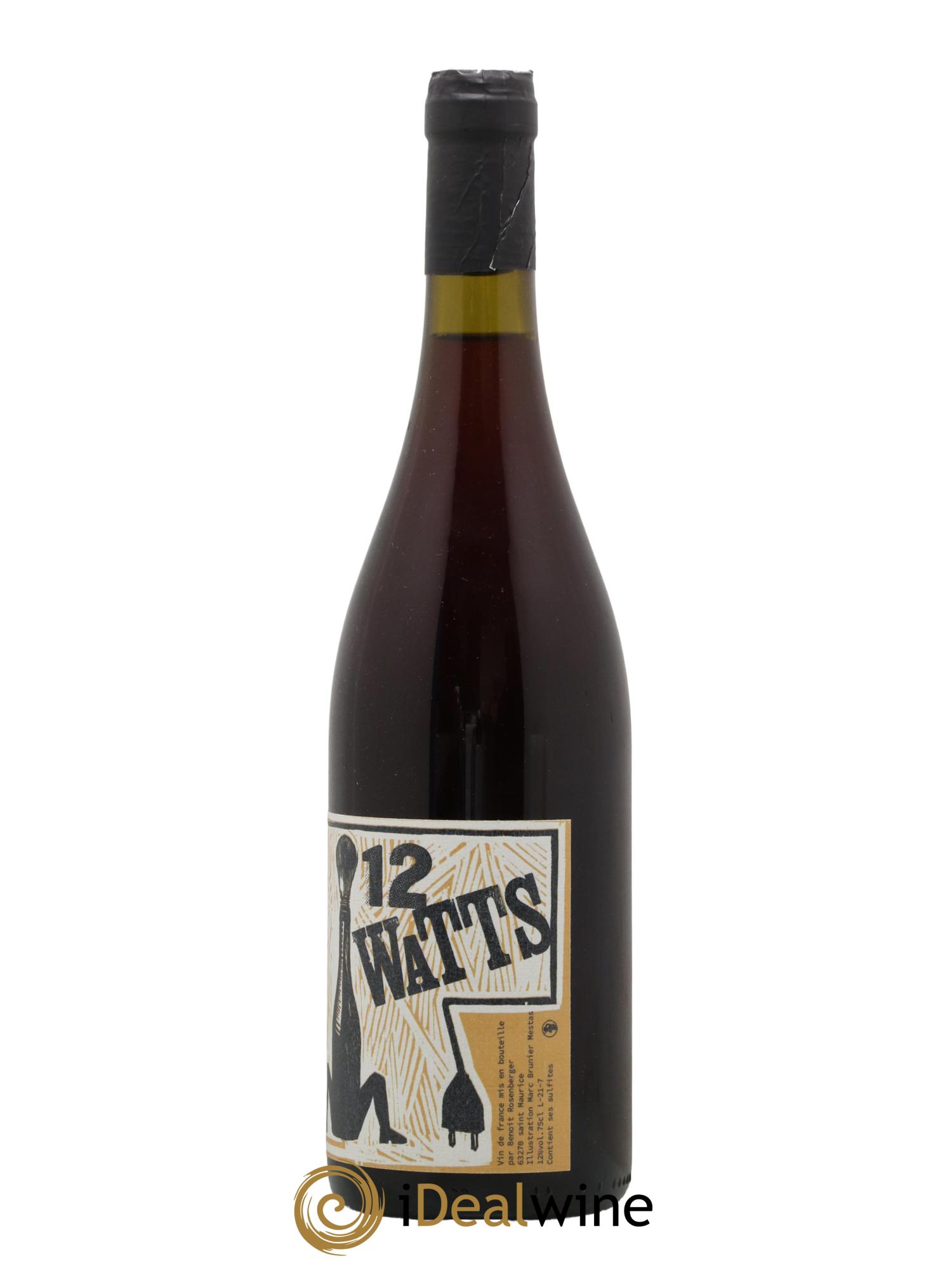Vin de France 12 Watts Benoit Rosenberger 2021 - Lotto di 1 bottiglia - 1