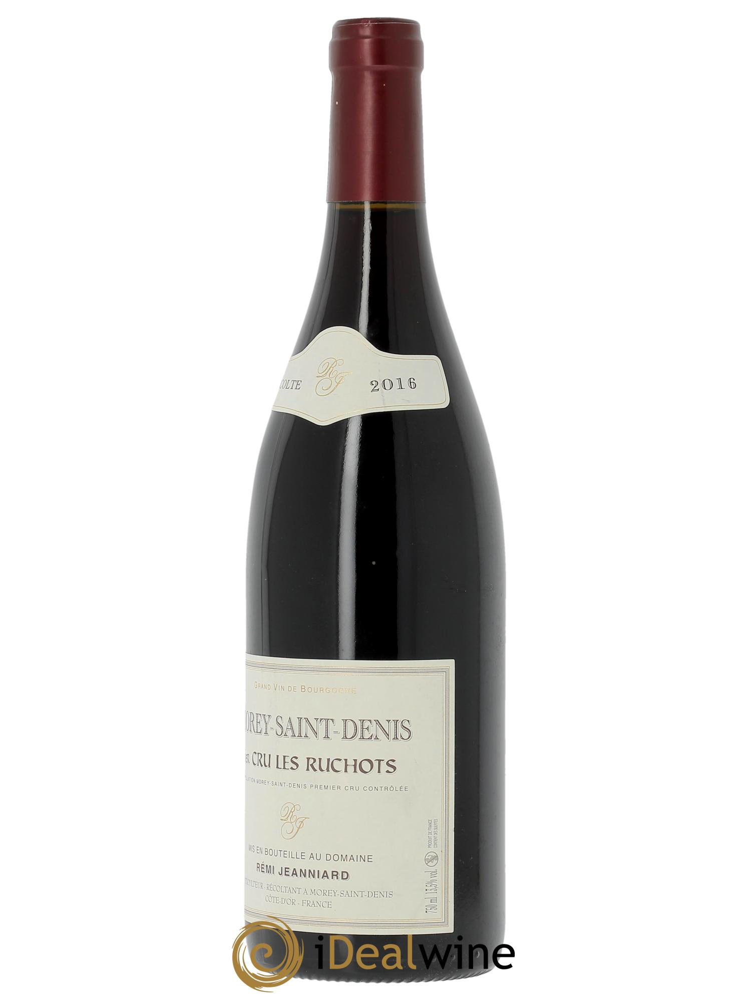 Morey-Saint-Denis 1er Cru Les Ruchots Rémi Jeanniard 2016 - Lot de 3 bouteilles - 4