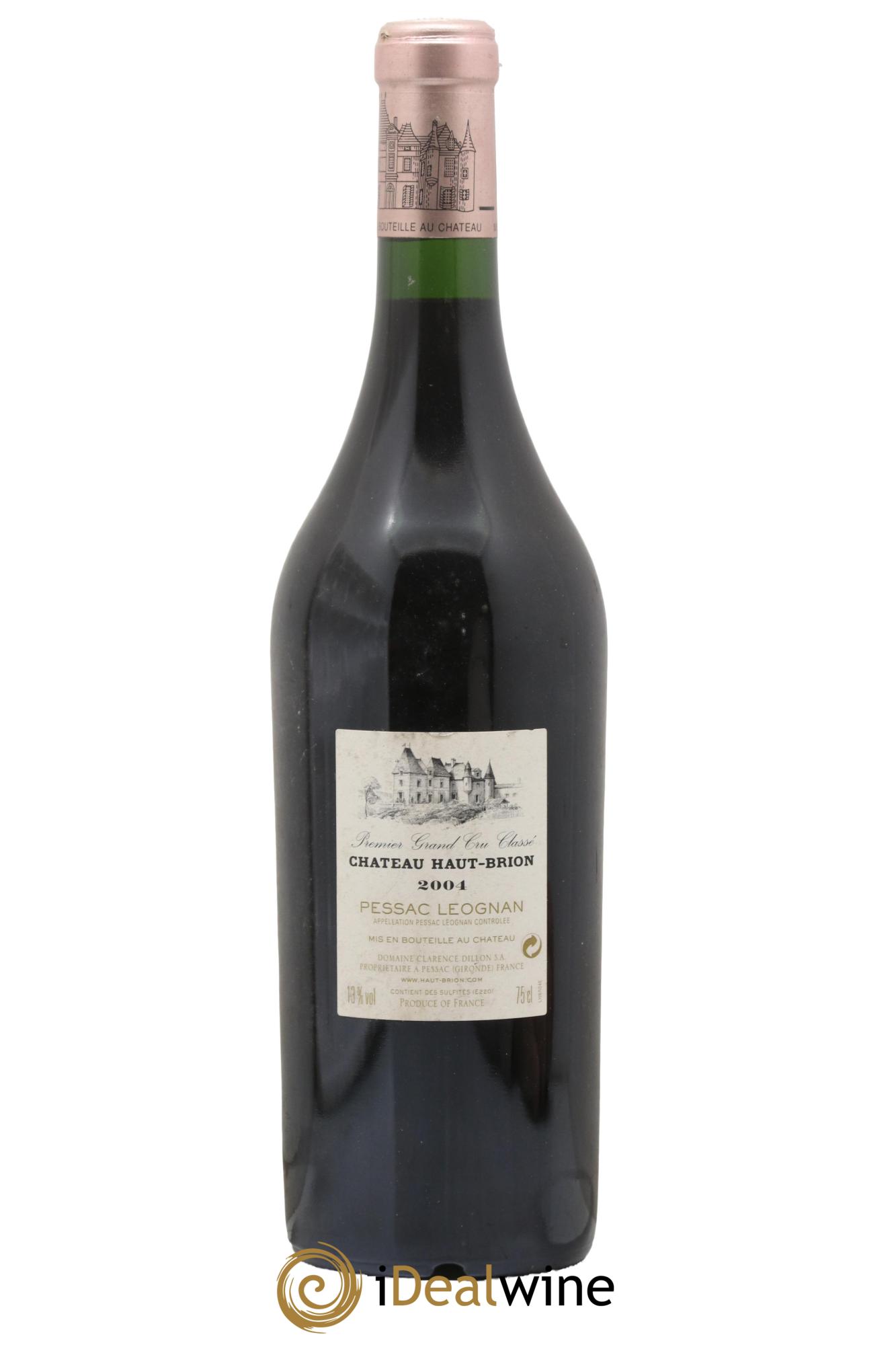 Château Haut Brion 1er Grand Cru Classé  2004 - Lot of 1 bottle - 1