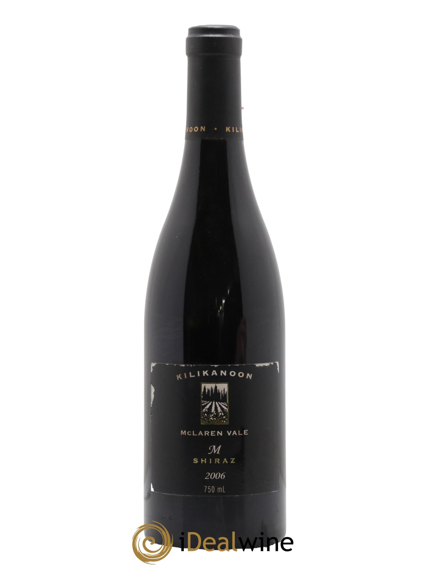 Australie M Shiraz Mc Laren Vale Kilikanoon 2006 - Lot de 1 bouteille - 0