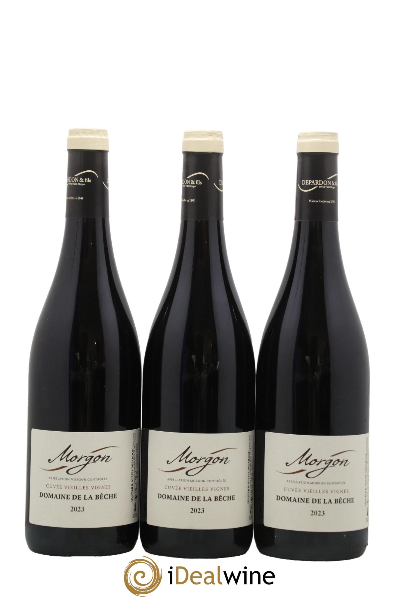 Morgon Vieilles Vignes Domaine de la Beche 2023 - Lot de 3 bouteilles - 0