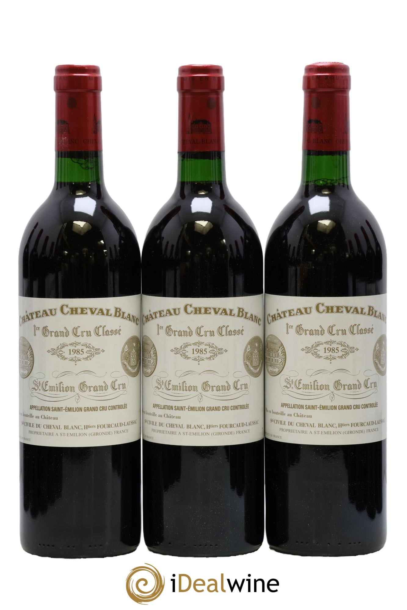 Château Cheval Blanc 1er Grand Cru Classé A 1985 - Posten von 12 Flaschen - 1