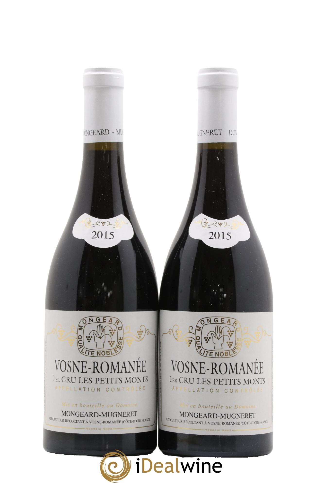 Vosne-Romanée 1er Cru Les Petits Monts Mongeard-Mugneret (Domaine) 2015 - Lot de 2 bouteilles - 0