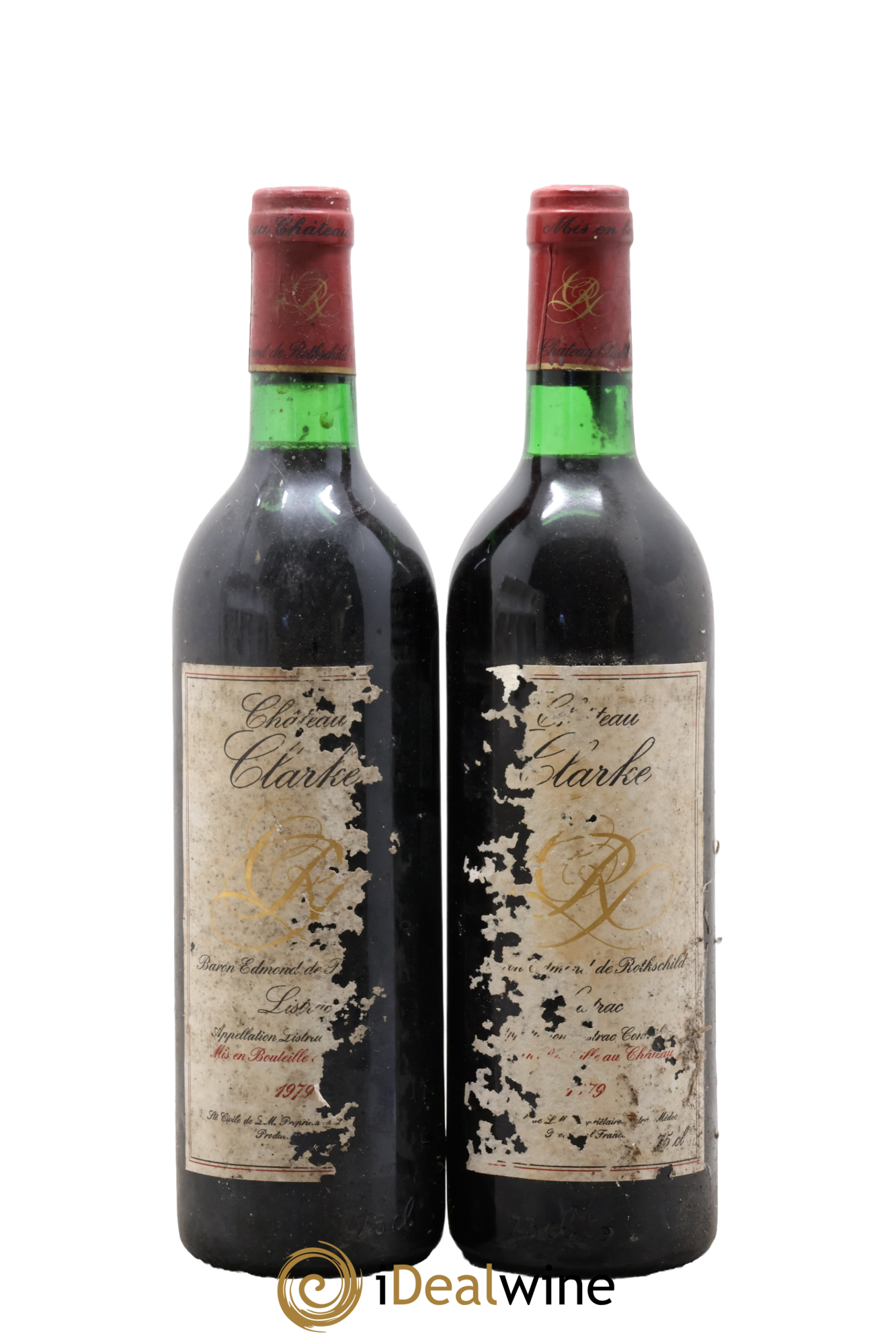 Château Clarke 1979 - Posten von 2 Flaschen - 0