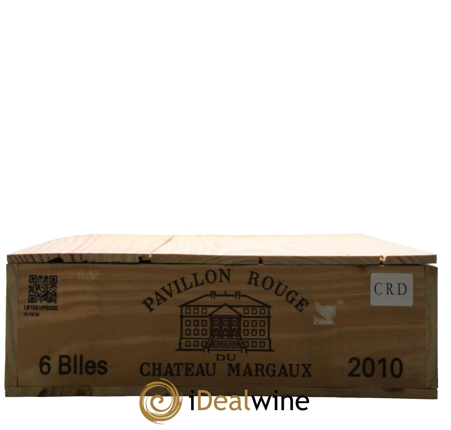 Pavillon Rouge du Château Margaux Second Vin 2010 - Lot de 6 bouteilles - 5