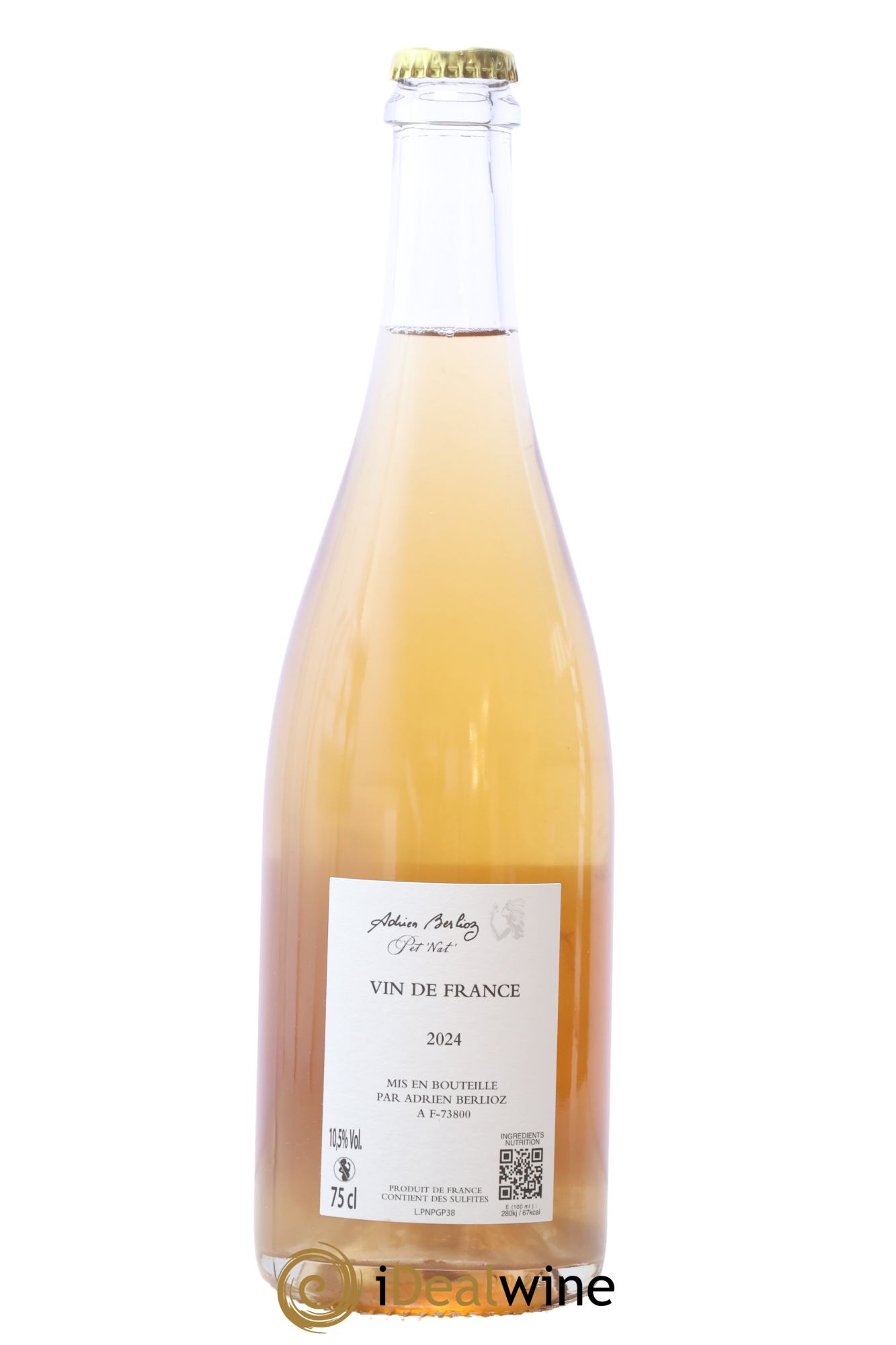 Vin de France Pet'Nat' Adrien Berlioz 2024 - Lote de 1 botella - 1