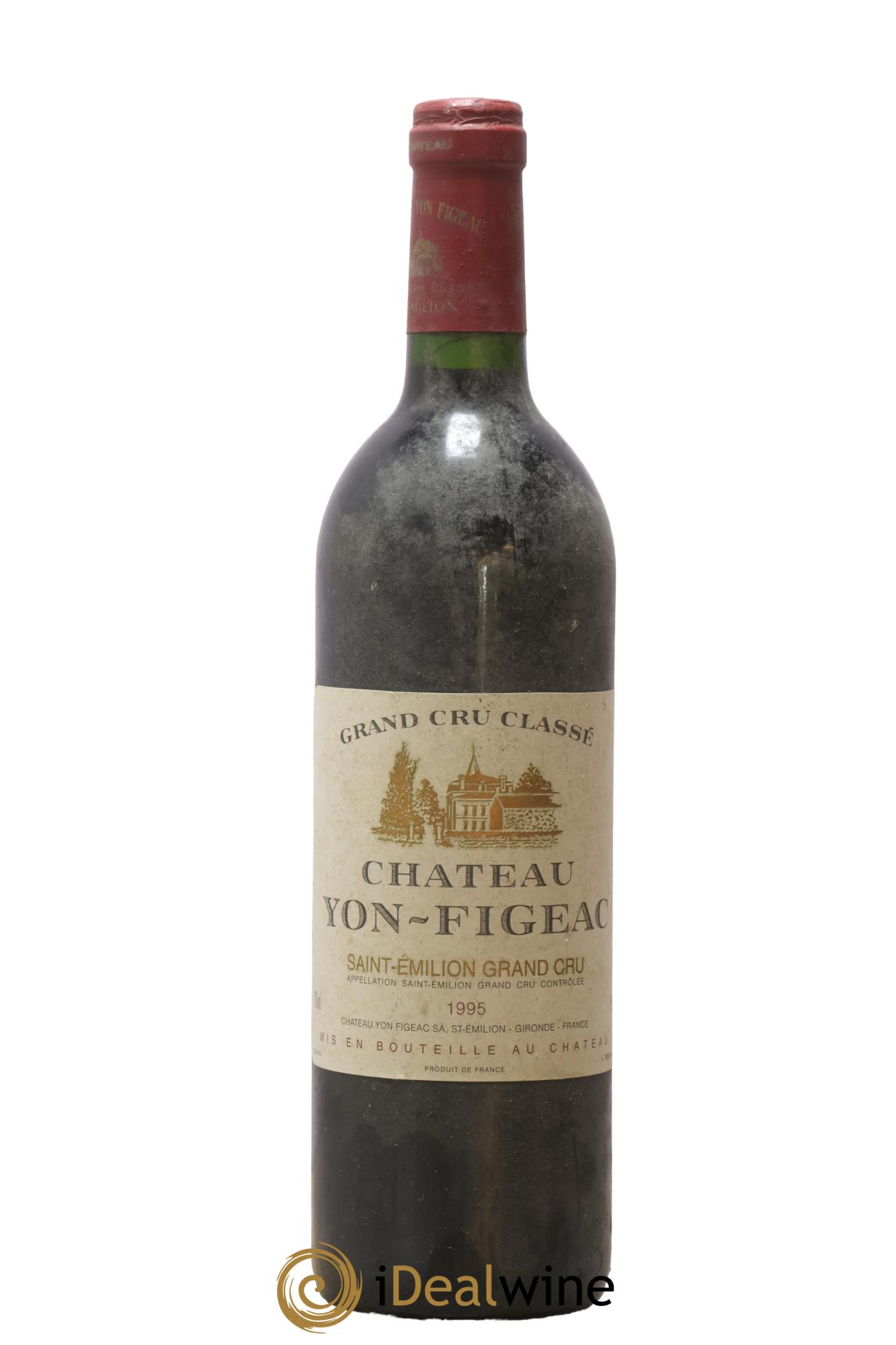 Château Yon Figeac Grand Cru Classé 1995 - Lot of 1 bottle - 0