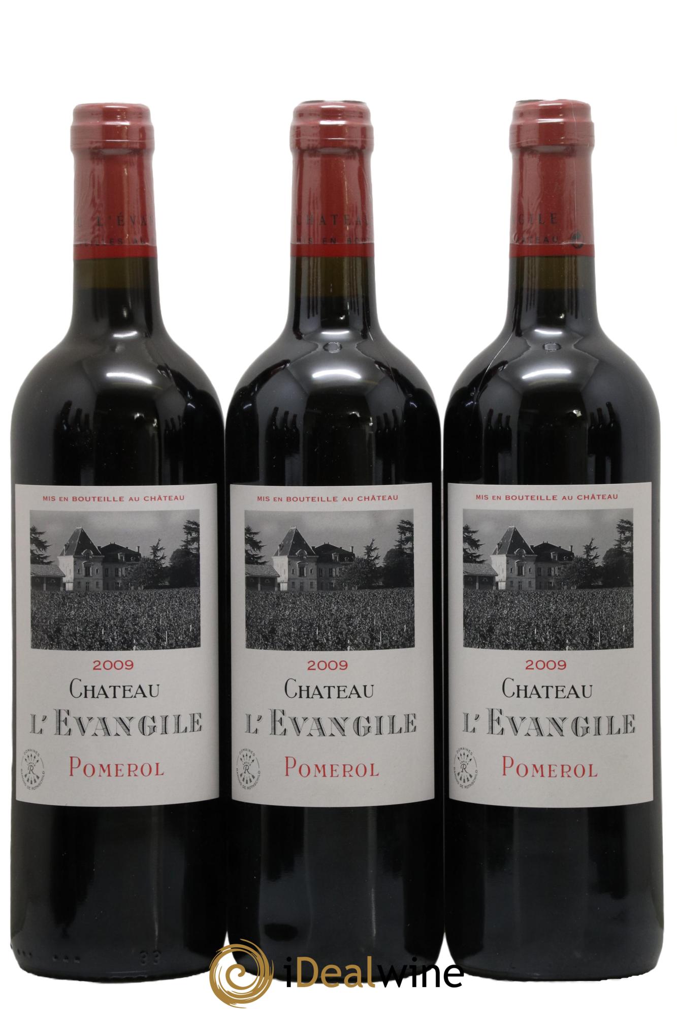 Château l' Évangile 2009 - Lotto di 12 bottiglie - 3