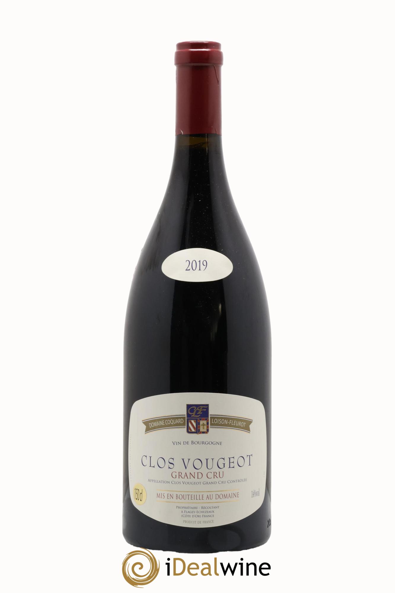 Clos de Vougeot Grand Cru Coquard Loison-Fleurot 2019 - Lot de 1 magnum - 0