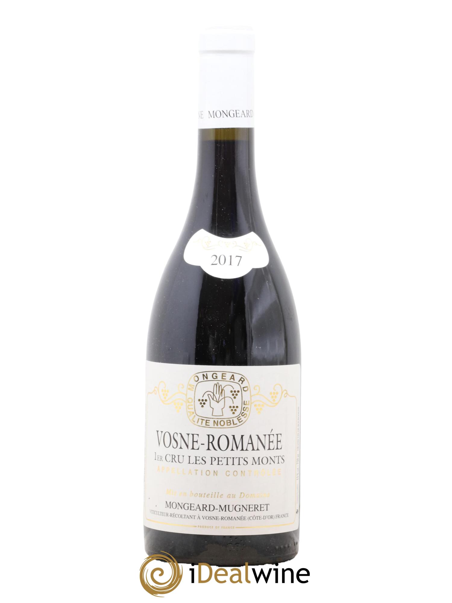 Vosne-Romanée 1er Cru Les Petits Monts Mongeard-Mugneret (Domaine) 2017 - Lotto di 1 bottiglia - 0