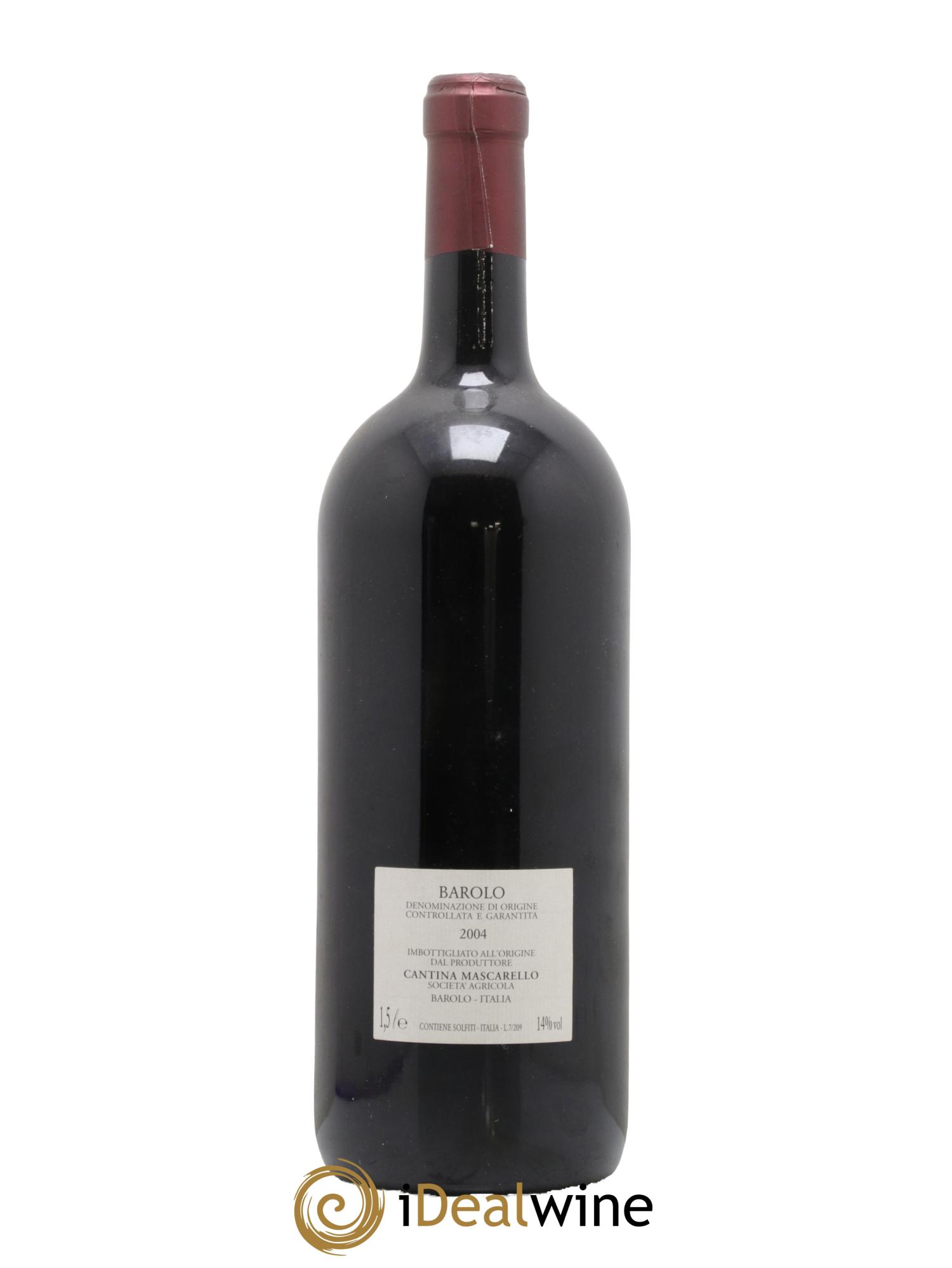 Barolo DOCG Bartolo Mascarello 2004 - Lot de 1 magnum - 1