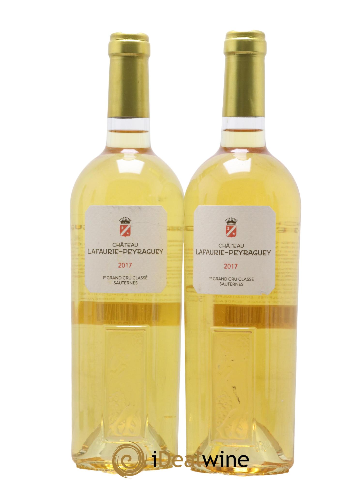 Château Lafaurie-Peyraguey 1er Grand Cru Classé 2017 - Lot de 2 bouteilles - 0