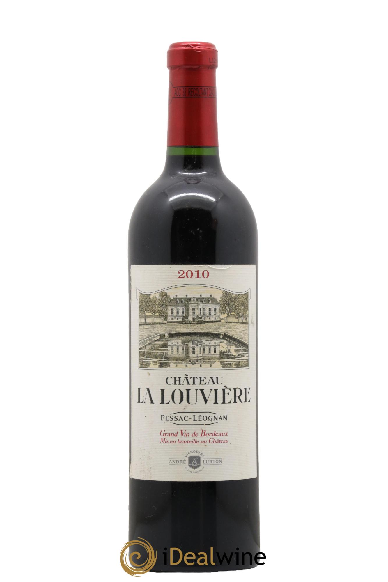 Château la Louvière 2010 - Lot de 1 bouteille - 0