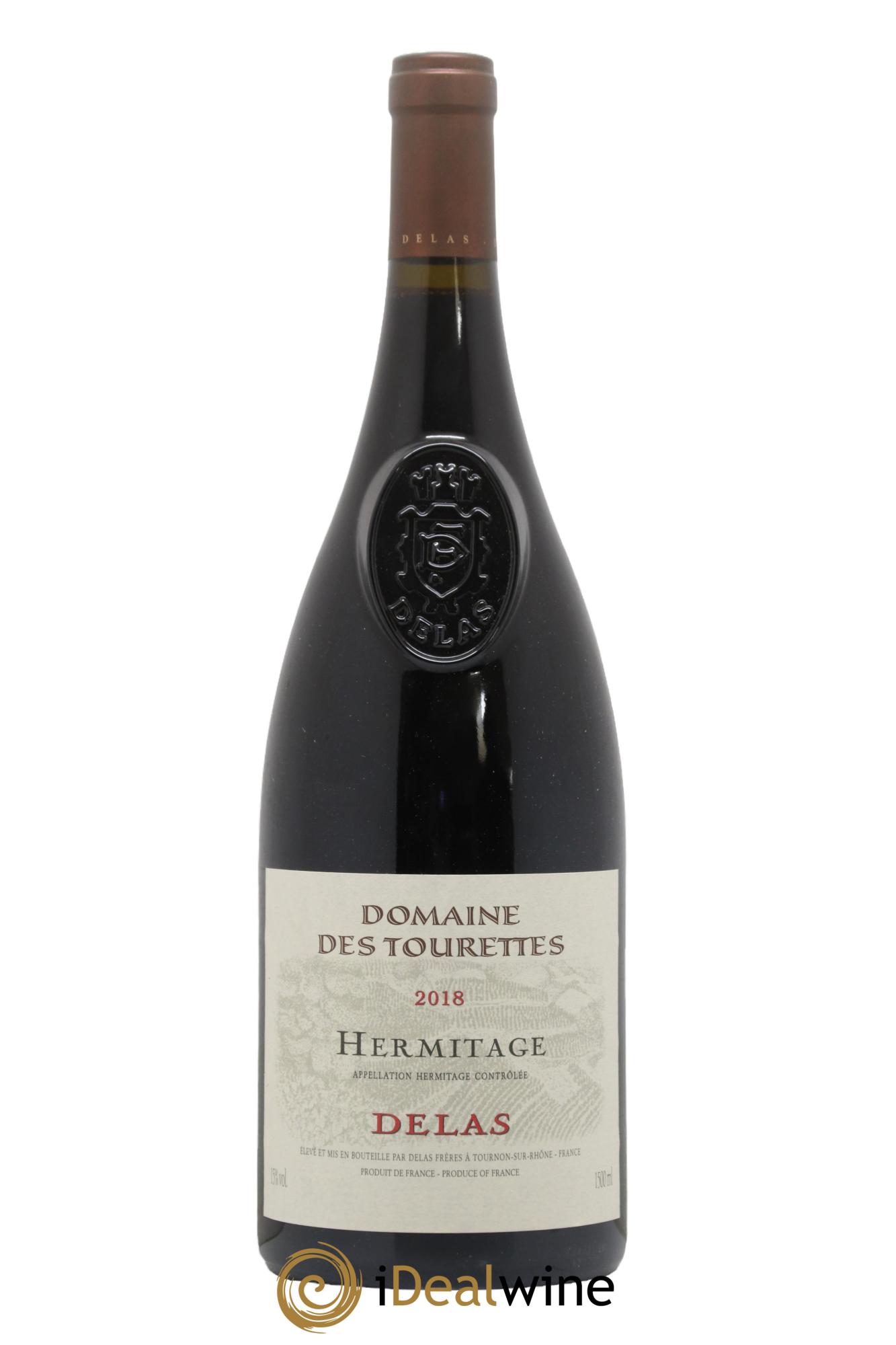 Hermitage Domaine des Tourettes Delas Frères 2018 - Lot de 1 magnum - 0