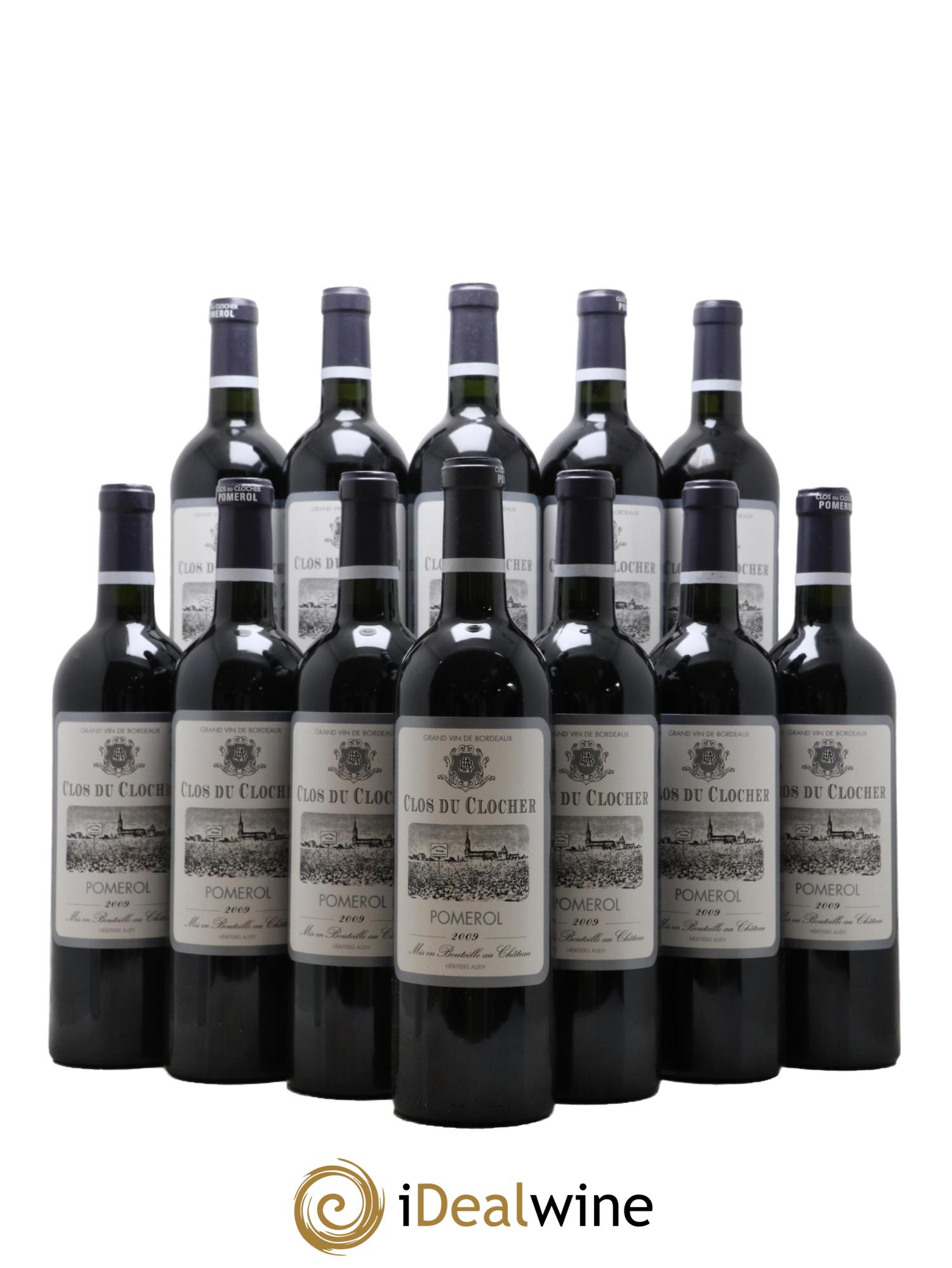 Clos du Clocher 2009 - Lot de 12 bouteilles - 0