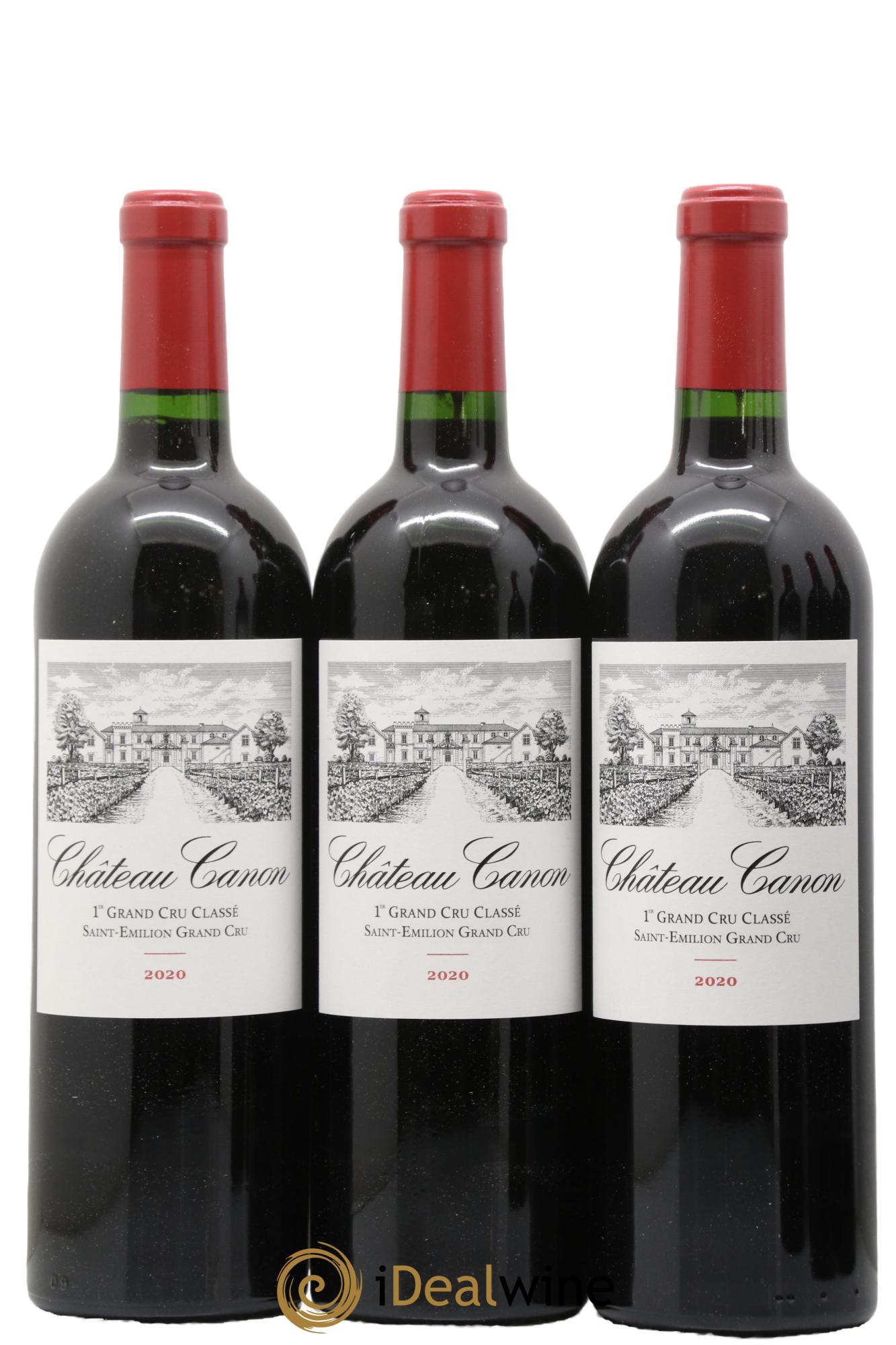Château Canon 1er Grand Cru Classé B 2020 - Lot of 6 bottles - 1