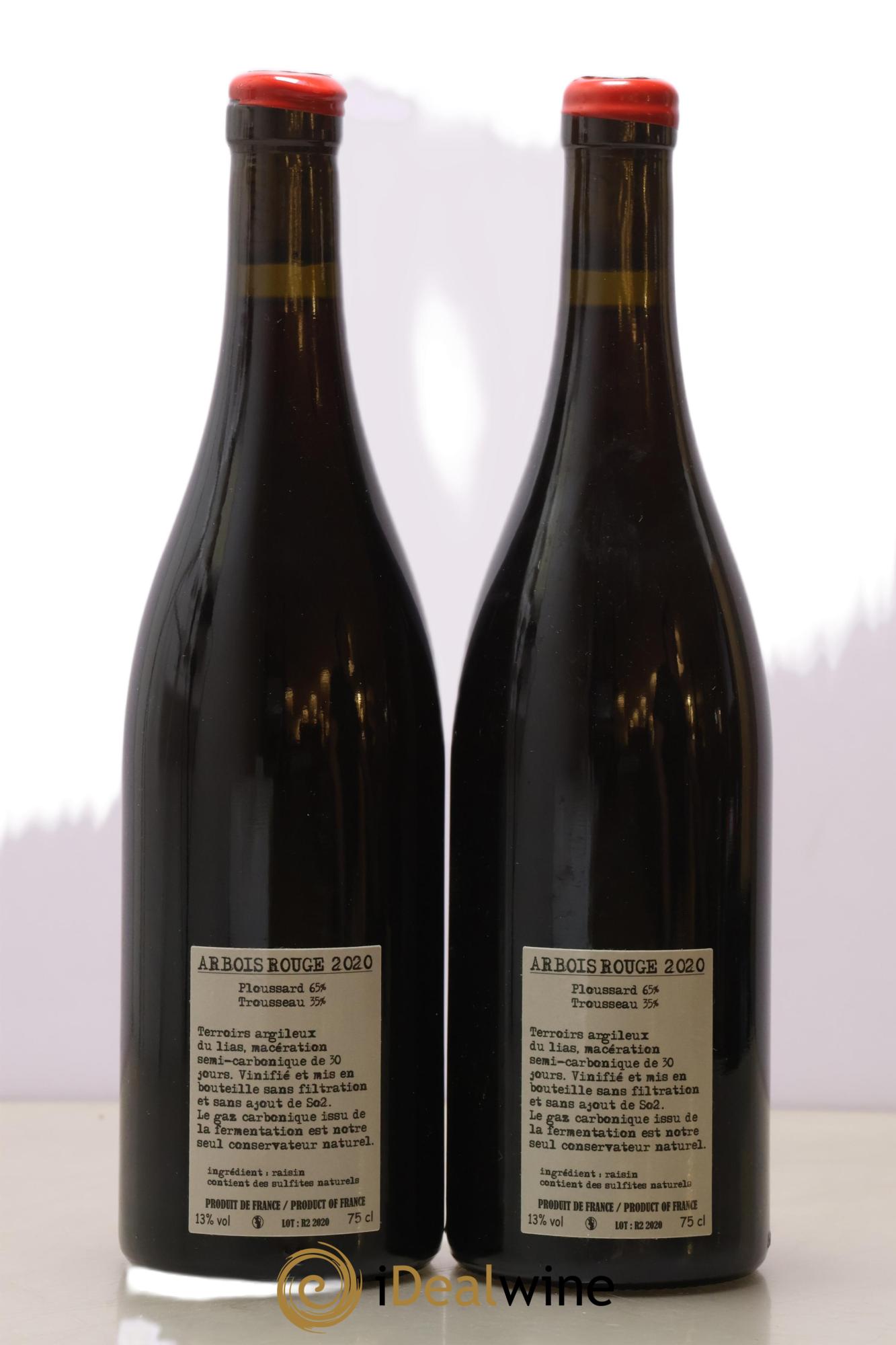 Arbois Ploussard Trousseau Adeline Houillon & Renaud Bruyère 2020 - Posten von 2 Flaschen - 1