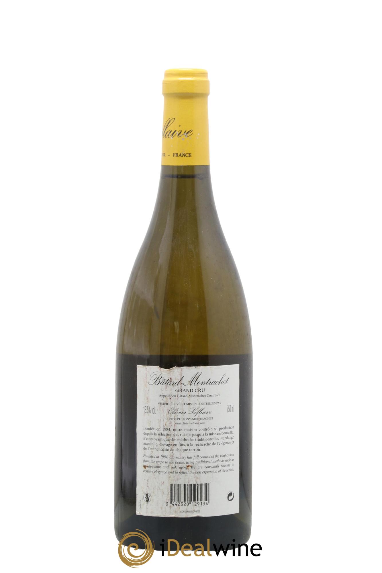 Bâtard-Montrachet Grand Cru Olivier Leflaive 2009 - Lot de 1 bouteille - 1