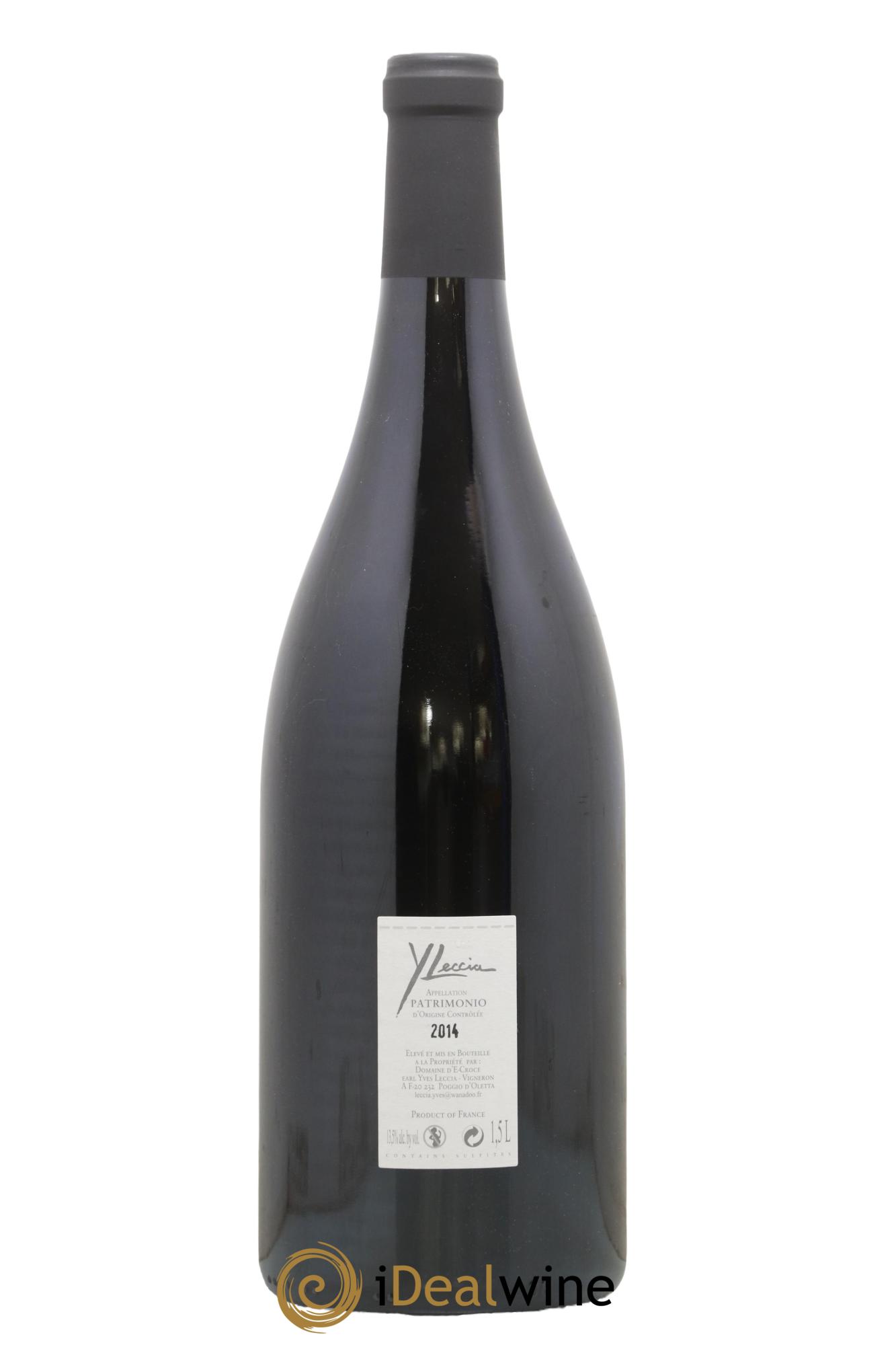 Patrimonio Domaine d' E. Croce  Yves Leccia 2014 - Lotto di 1 magnum - 1