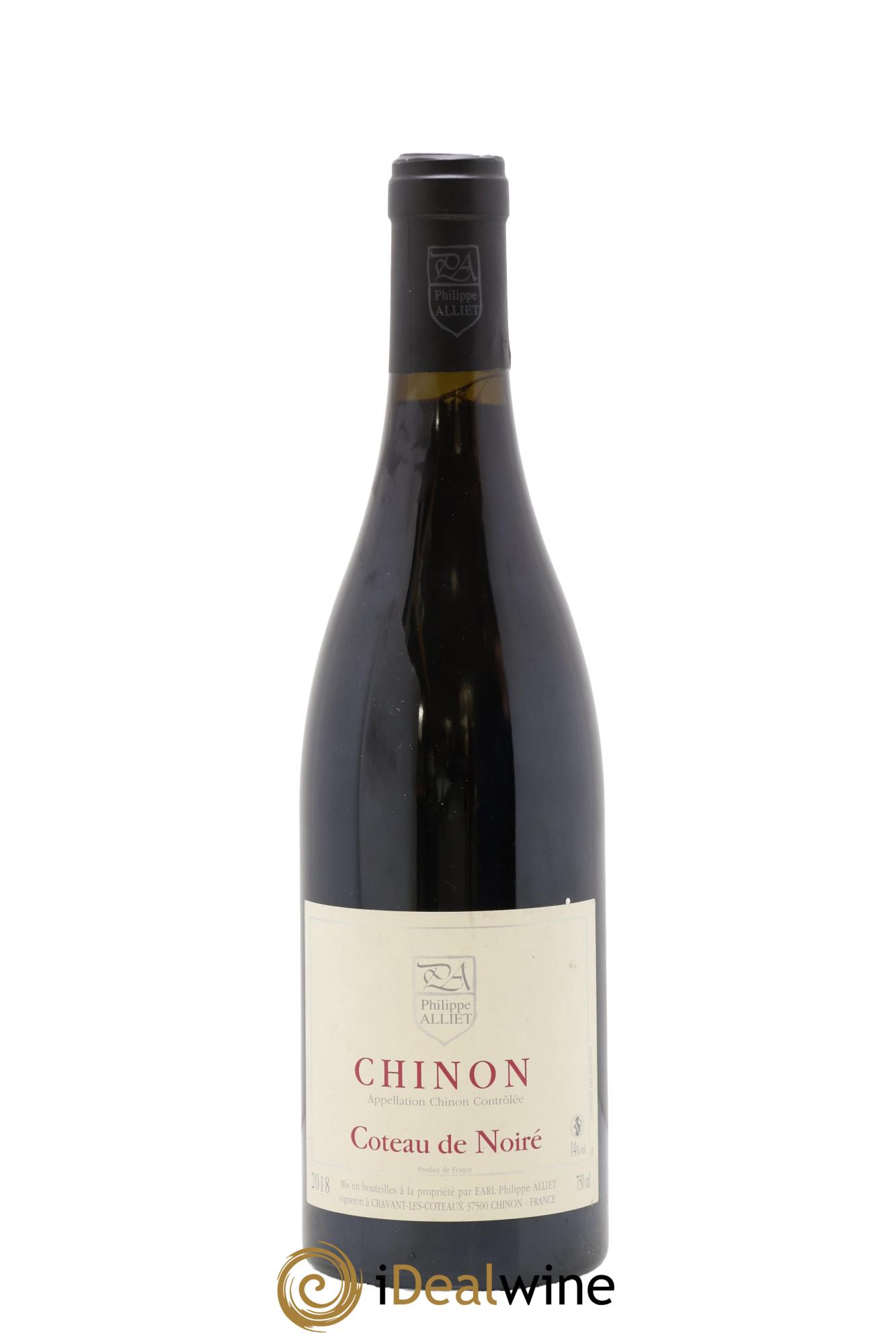 Chinon Coteau de Noiré Philippe Alliet 2018 - Lot de 1 bouteille - 0