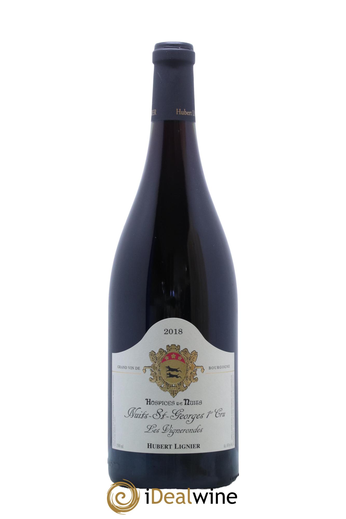 Nuits-Saint-Georges 1er Cru Les Vignerondes Hubert Lignier (Domaine) 2018 - Lot de 1 magnum - 1