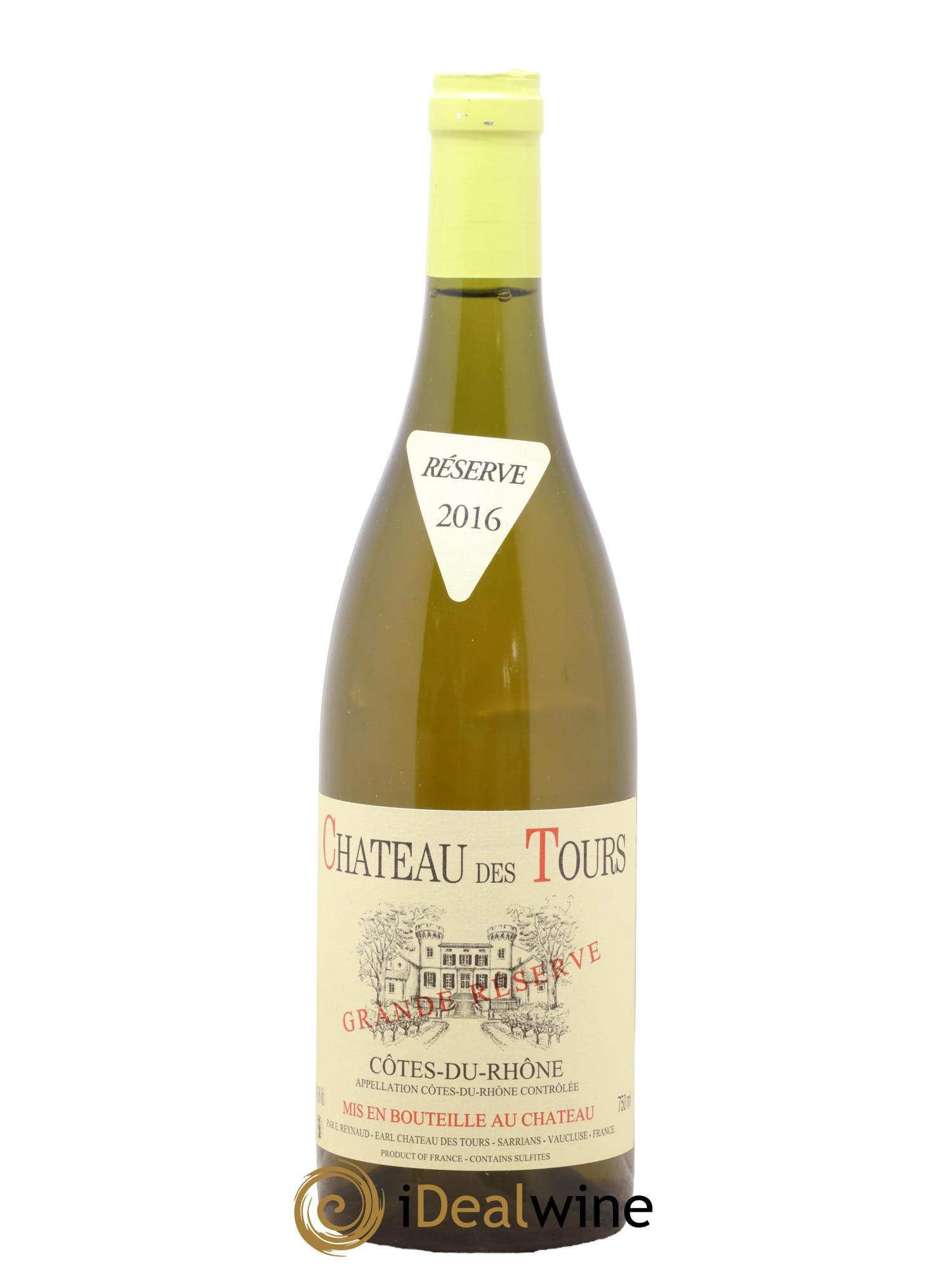 Côtes-du-Rhône Château des Tours Grande Réserve Emmanuel Reynaud 2016 - Lotto di 1 bottiglia - 0