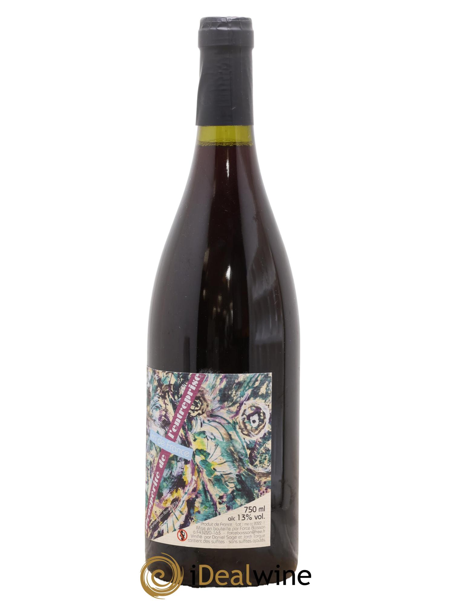 Vin de France Prospérité de l'entreprise Daniel Sage 2021 - Lot of 1 bottle - 1