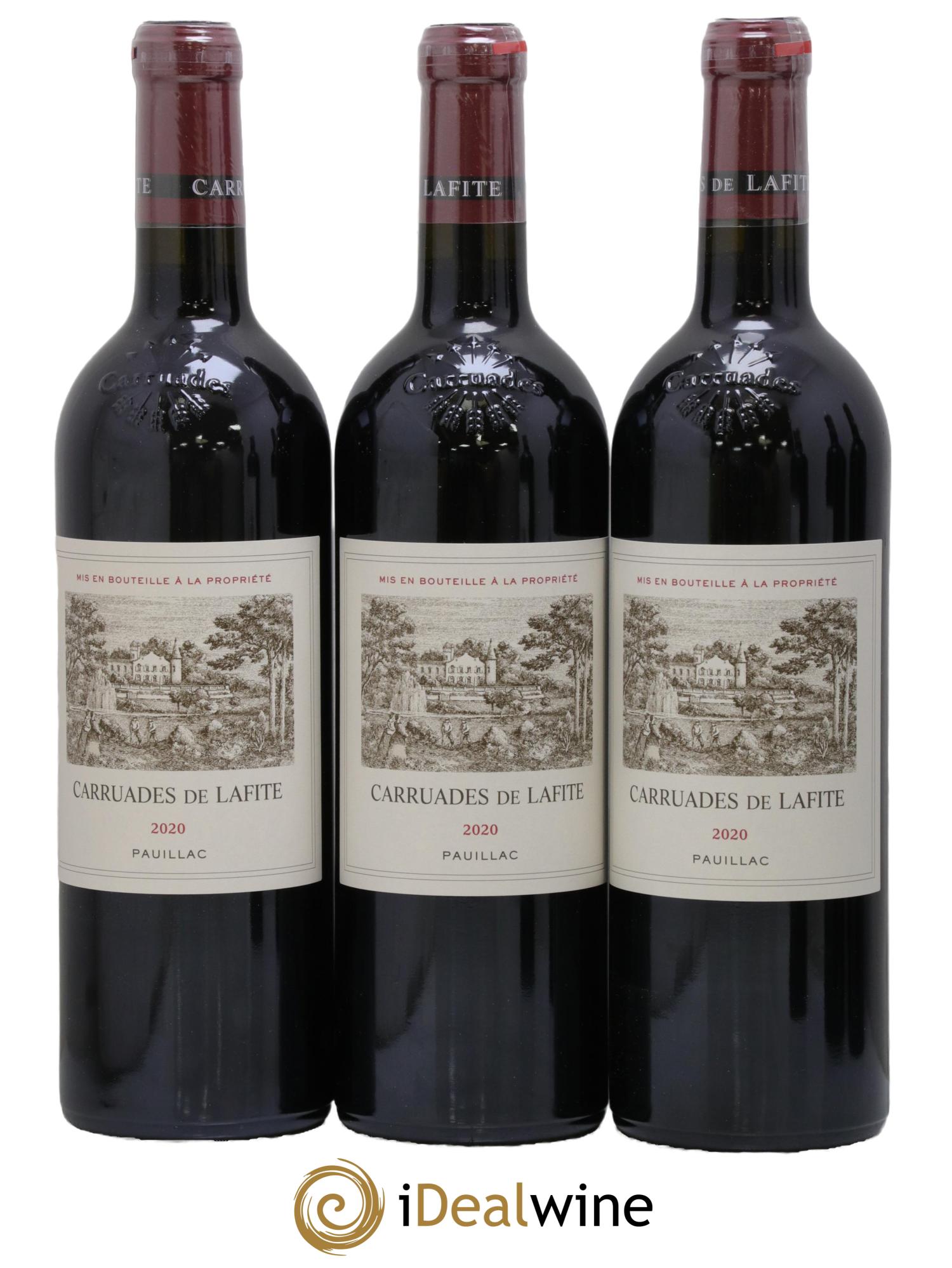 Carruades de Lafite Rothschild Second Vin 2020 - Lot de 6 bouteilles - 1