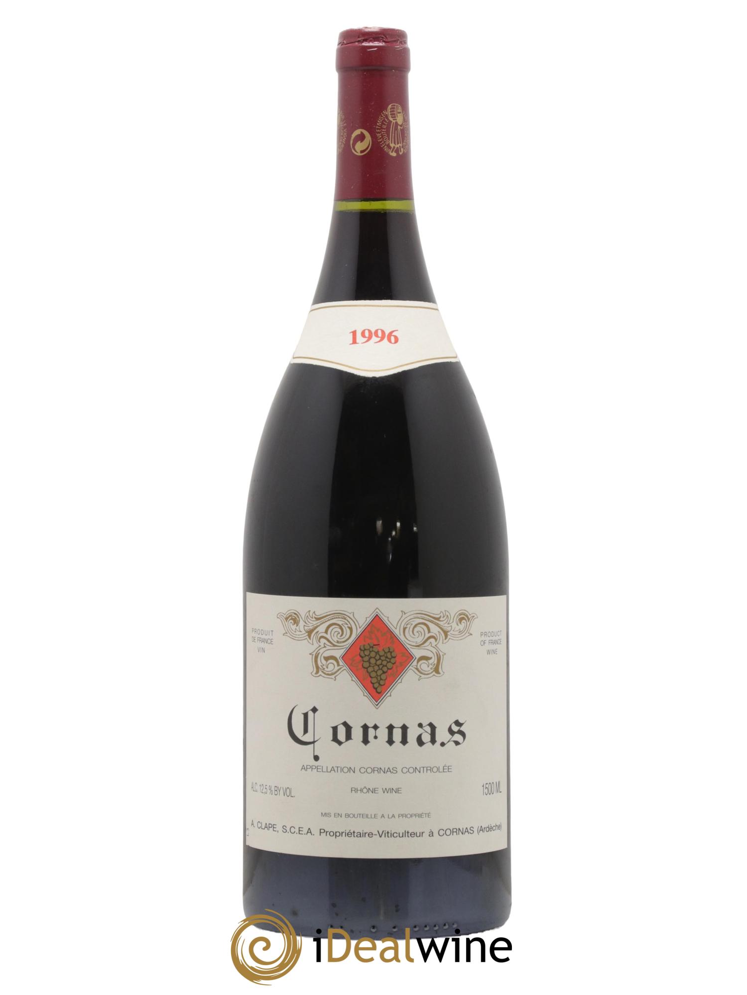 Cornas Auguste Clape 1996 - Posten von 1 Magnum - 0