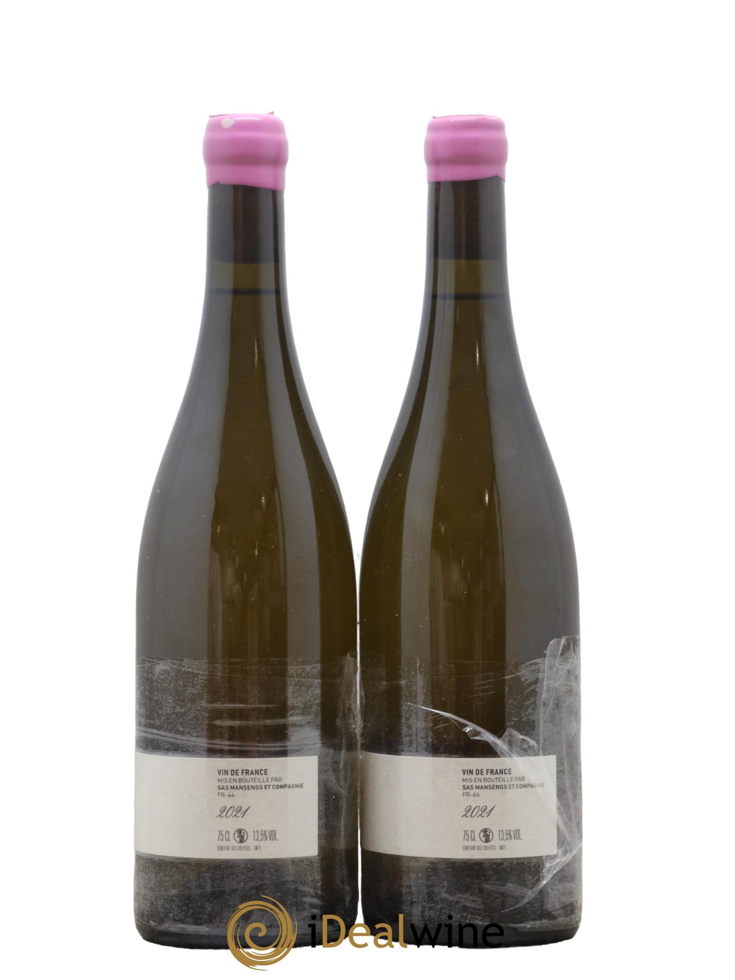 Vin de France Mansengs Jean-Baptiste Semmartin 2021 - Lot of 2 bottles - 1