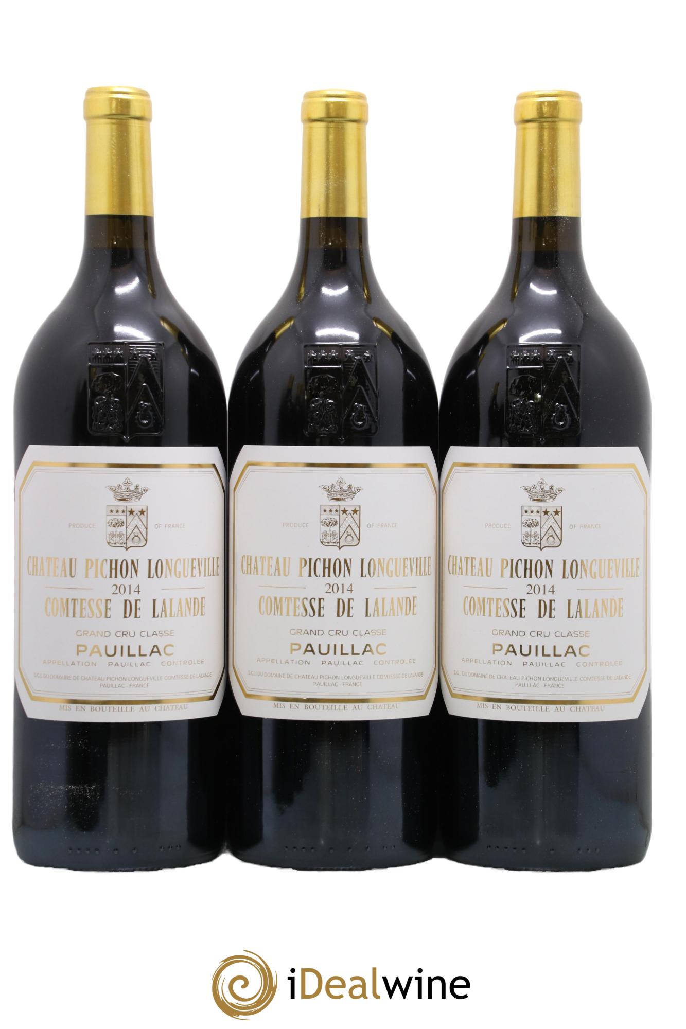 Château Pichon Longueville Comtesse de Lalande 2ème Grand Cru Classé 2014 - Posten von 6 Magnum - 2